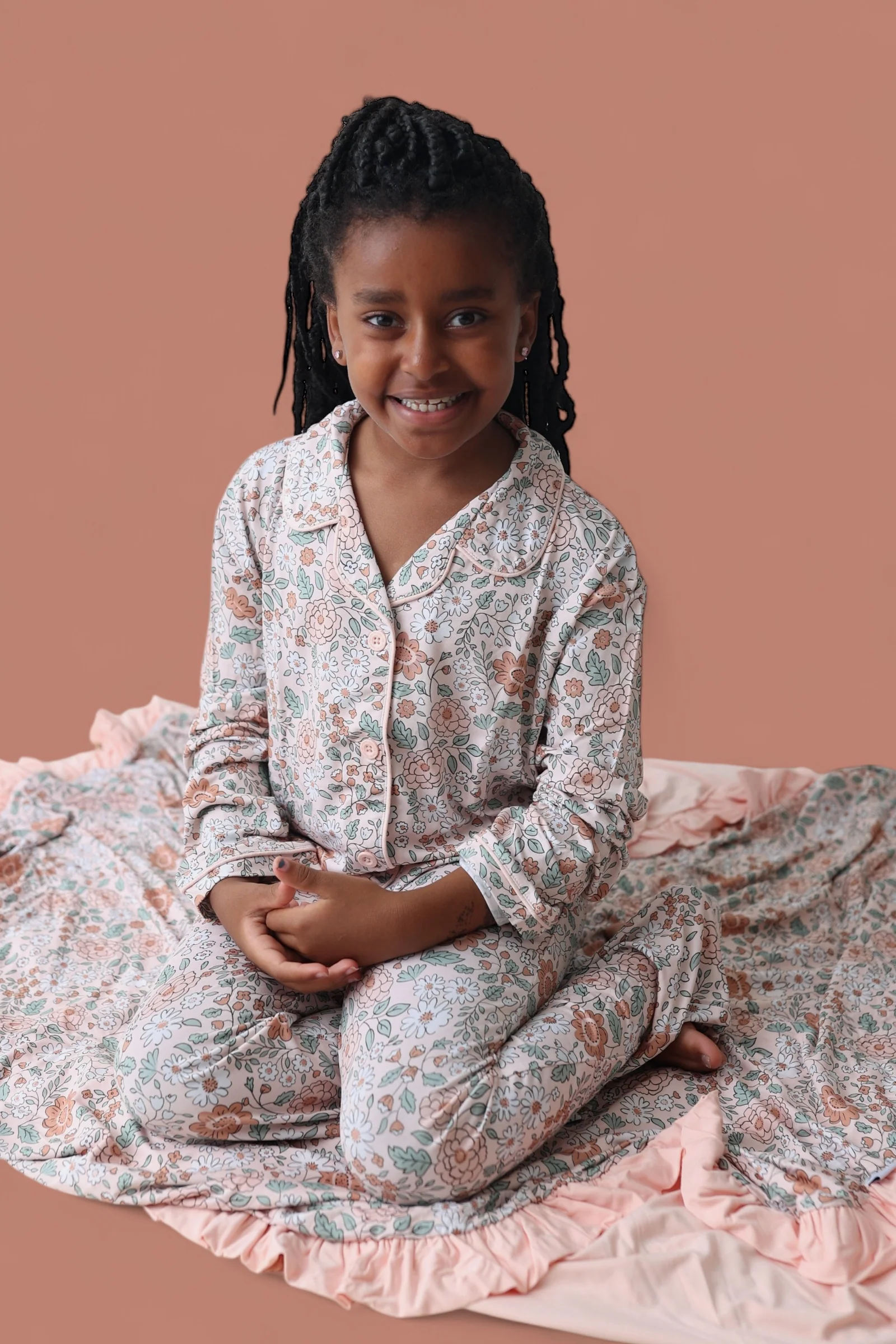 AUTUMN BLOSSOM DREAM GIRL'S FLARE SET - Image 6