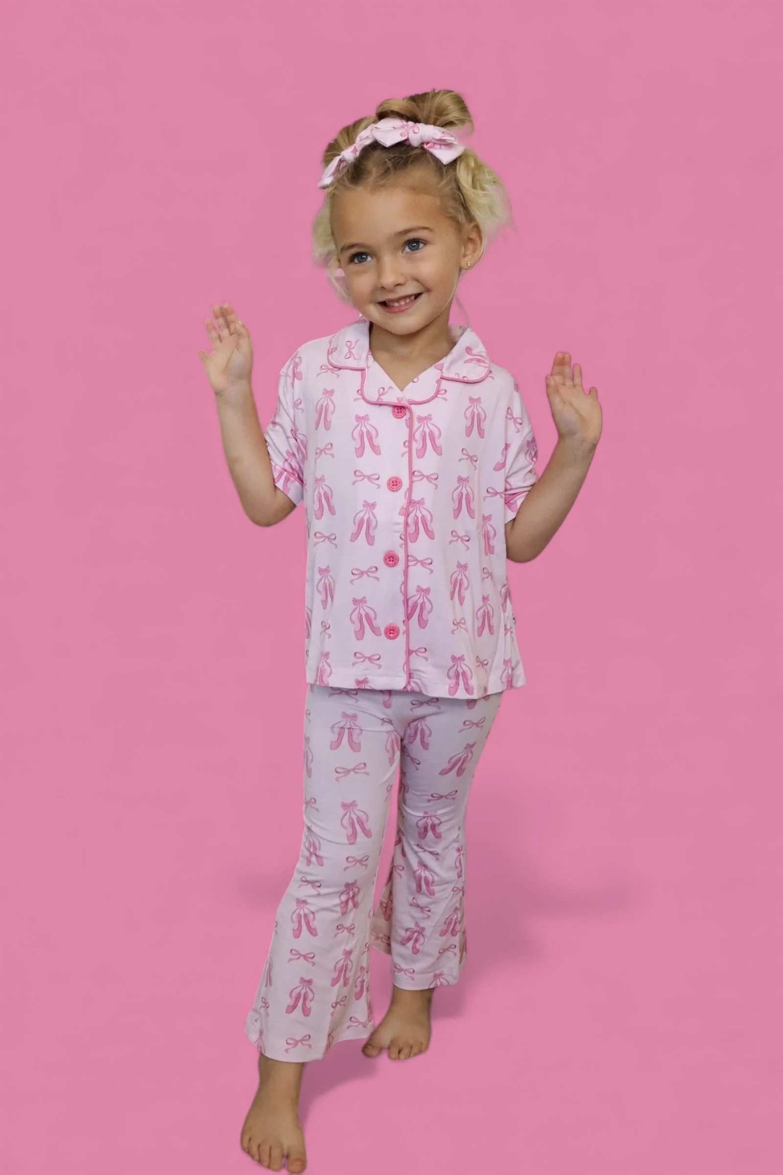 BALLET BOW BLISS DREAM GIRL'S FLARE SET - Image 4