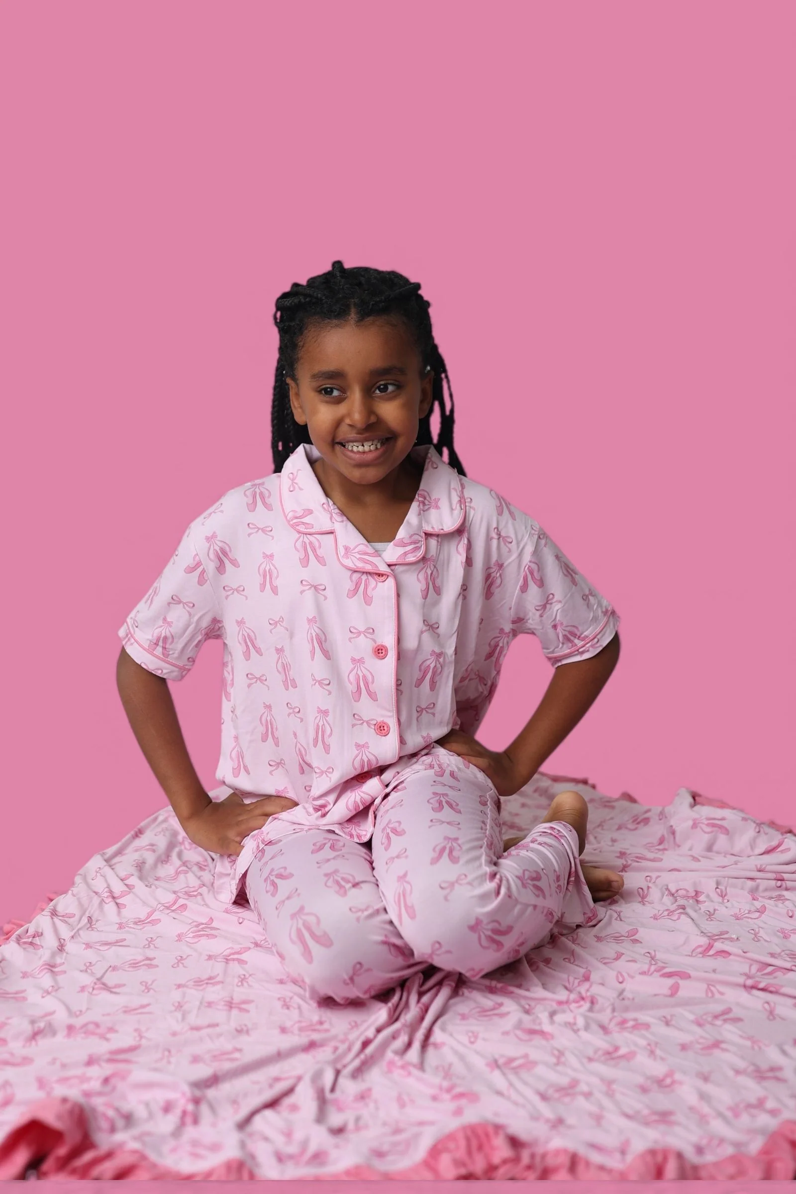 BALLET BOW BLISS DREAM GIRL'S FLARE SET - Image 5