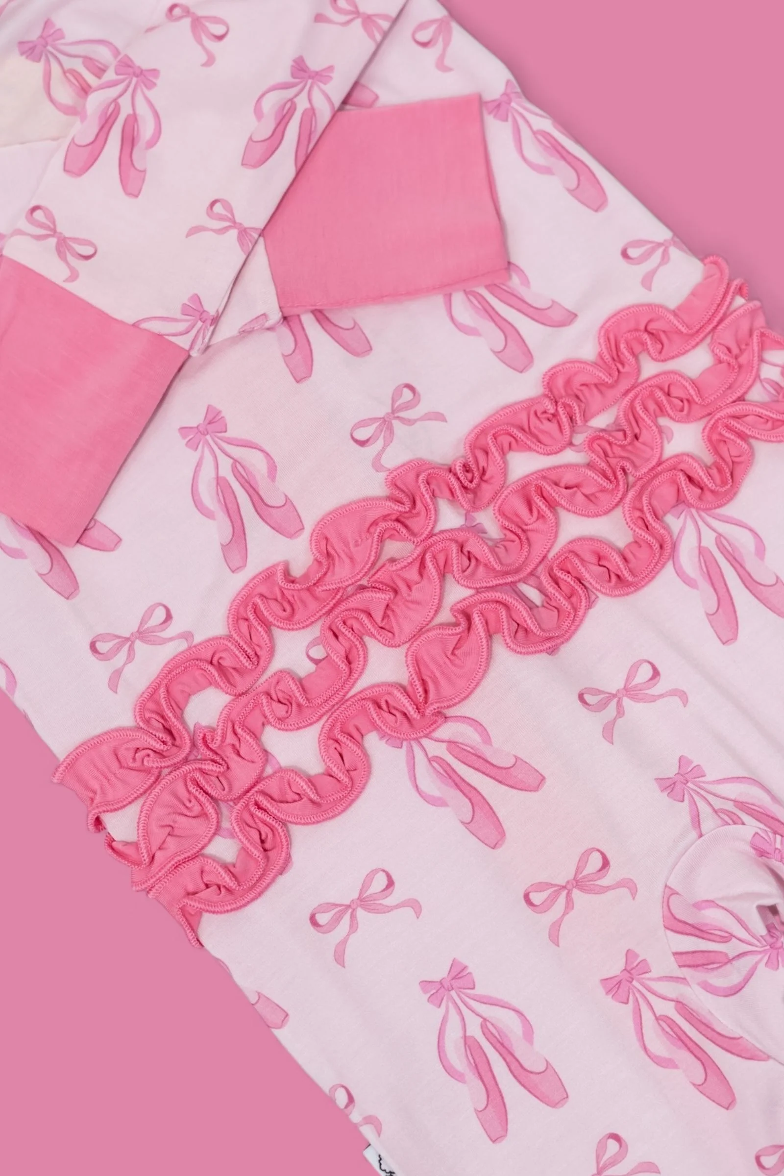 BALLET BOW BLISS DREAM RUFFLE ROMPER - Image 10