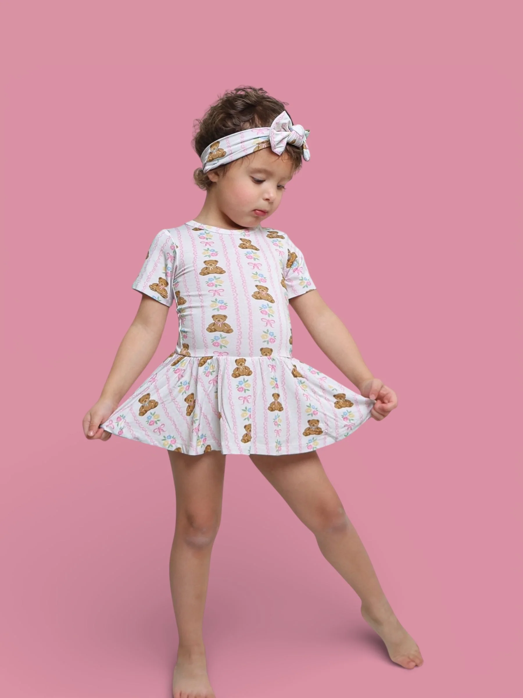 BEAR-Y BLOSSOMS DREAM BODYSUIT DRESS - Image 5