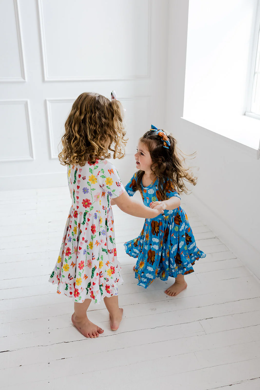 BEAR-Y BLUE SKIES DREAM RUFFLE DRESS - Image 3