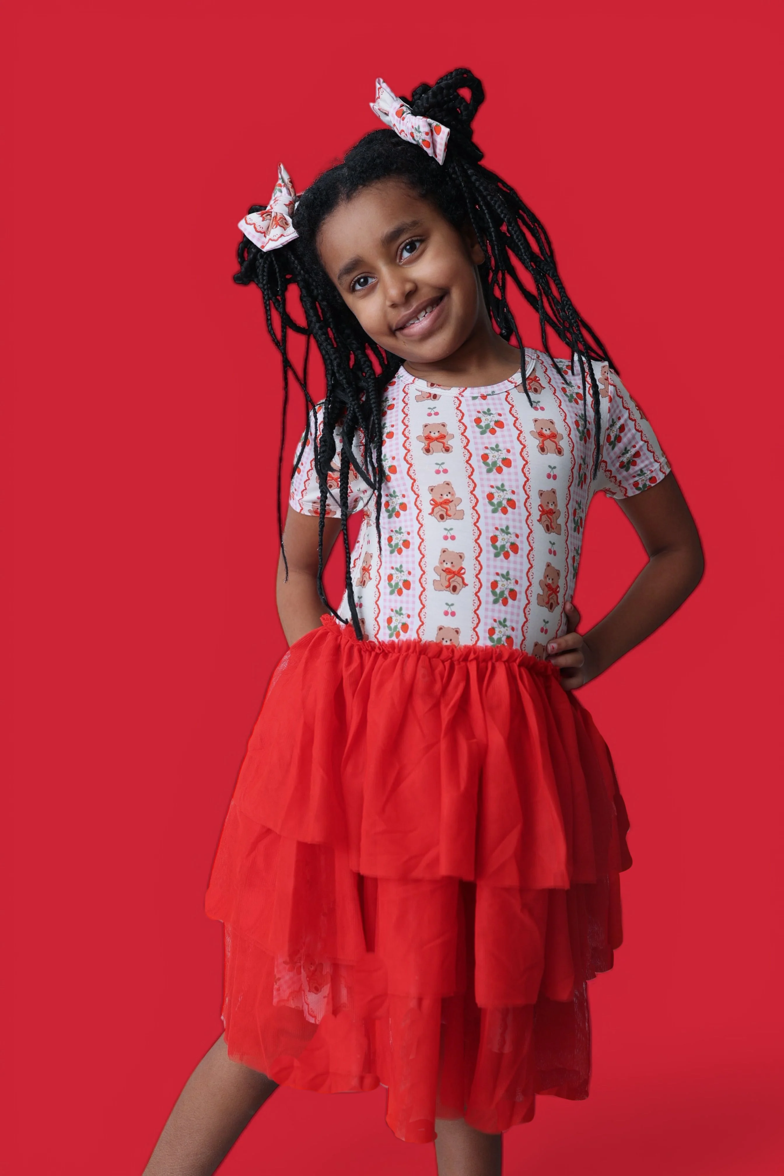 BERRY BEAR BLISS DREAM TUTU DRESS - Image 8