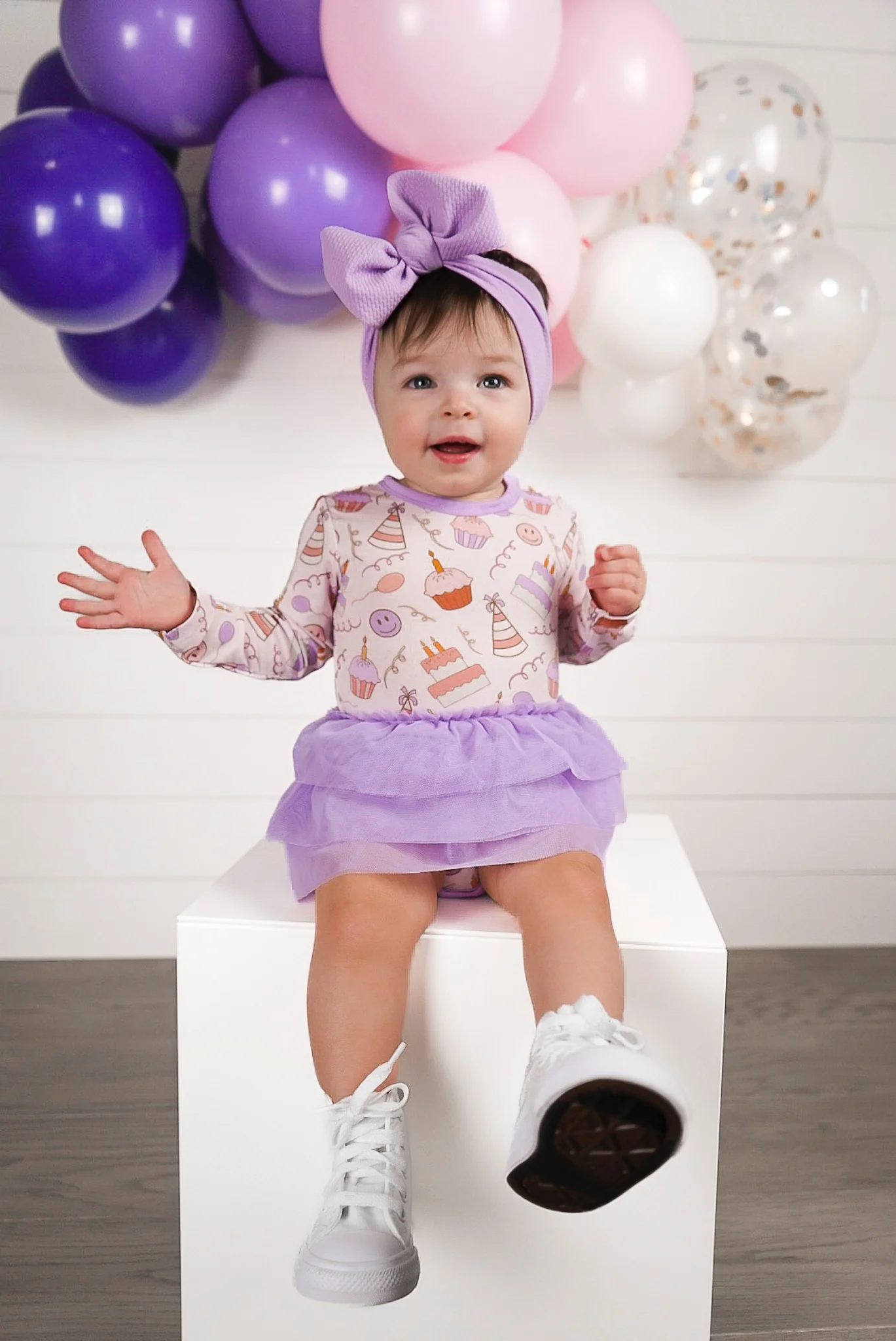 BIRTHDAY GIRL DREAM TUTU BODYSUIT DRESS - Image 6