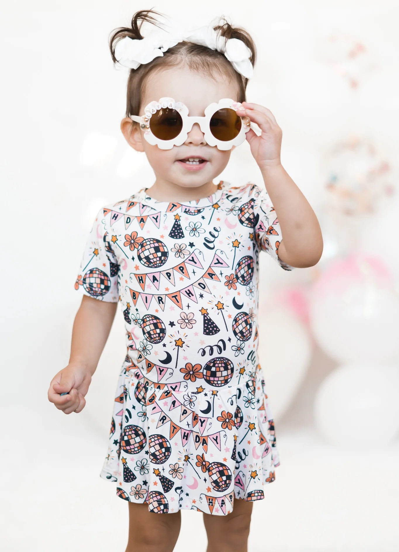 DISCO BIRTHDAY GIRL DREAM BODYSUIT DRESS - Image 10