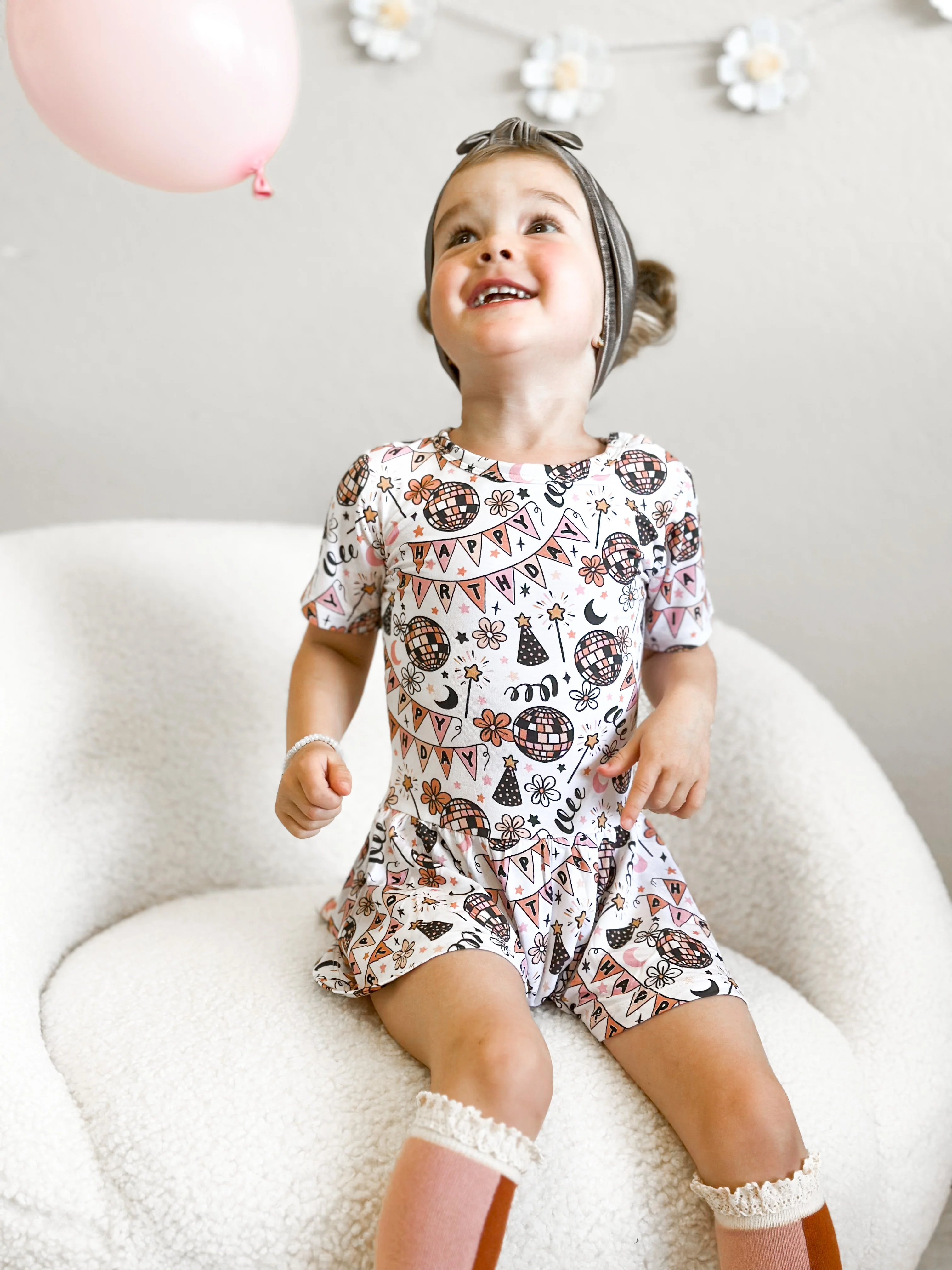 DISCO BIRTHDAY GIRL DREAM BODYSUIT DRESS - Image 16