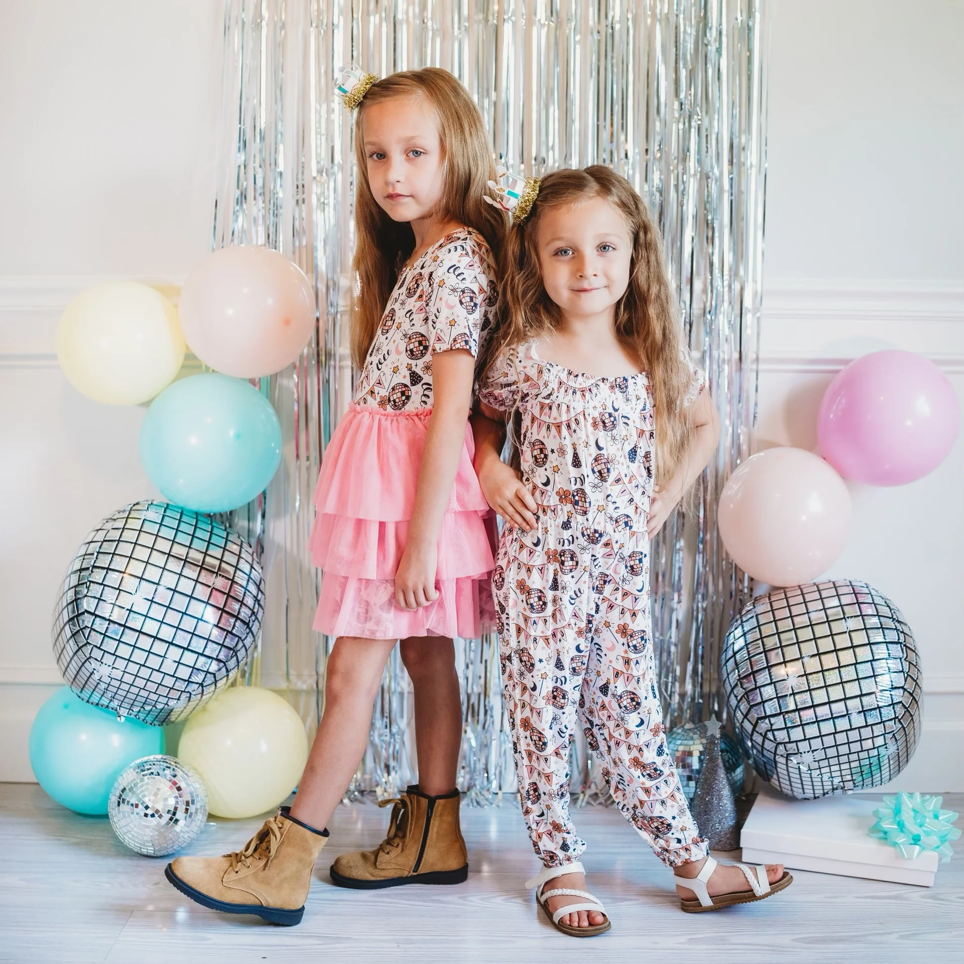 DISCO BIRTHDAY GIRL DREAM TUTU DRESS - Image 3