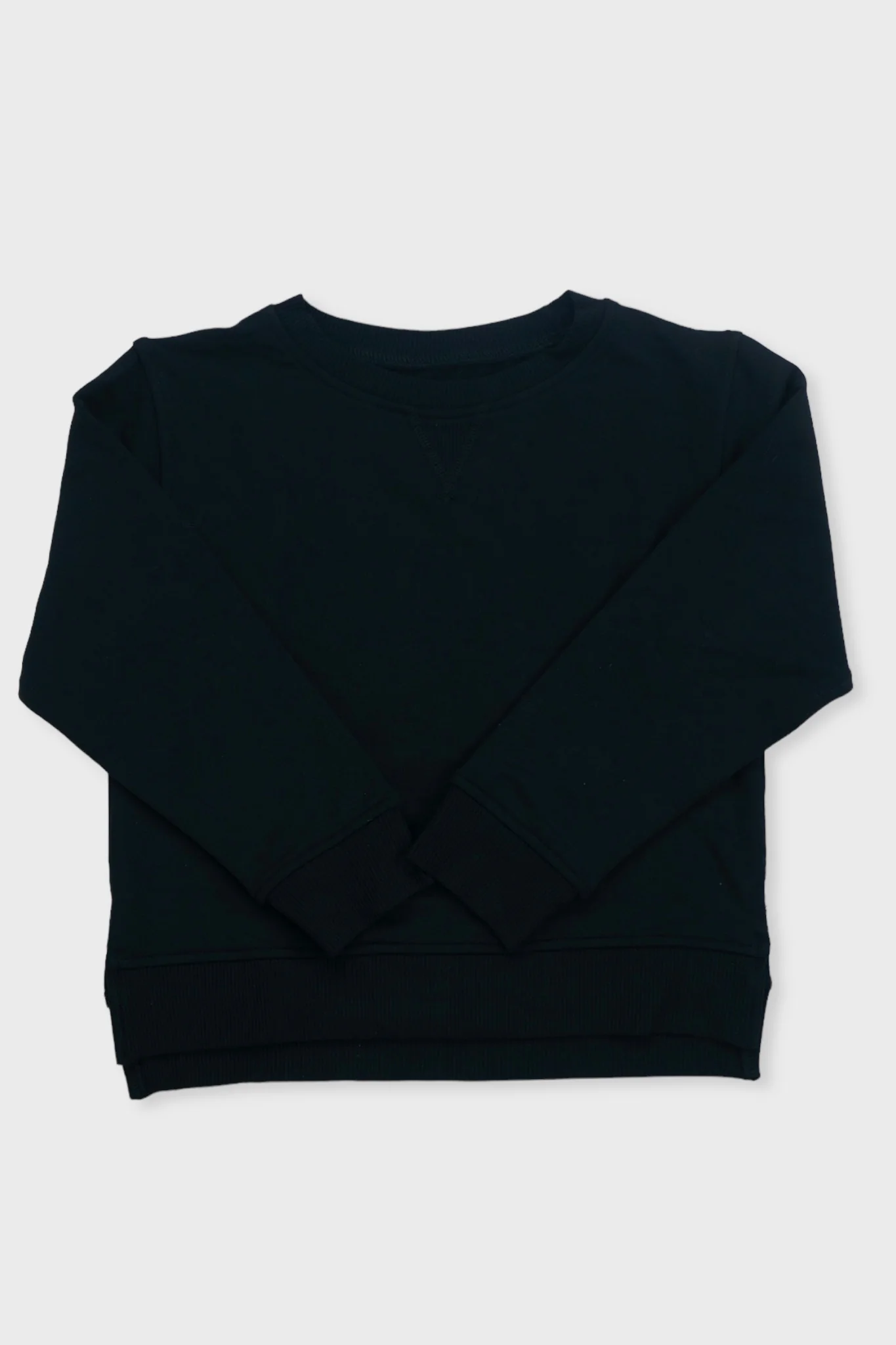 BLACK TERRY DREAM PULLOVER - Image 14