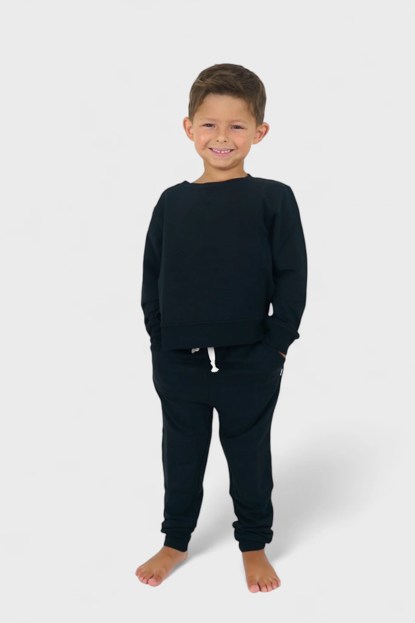 BLACK TERRY DREAM PULLOVER - Image 20