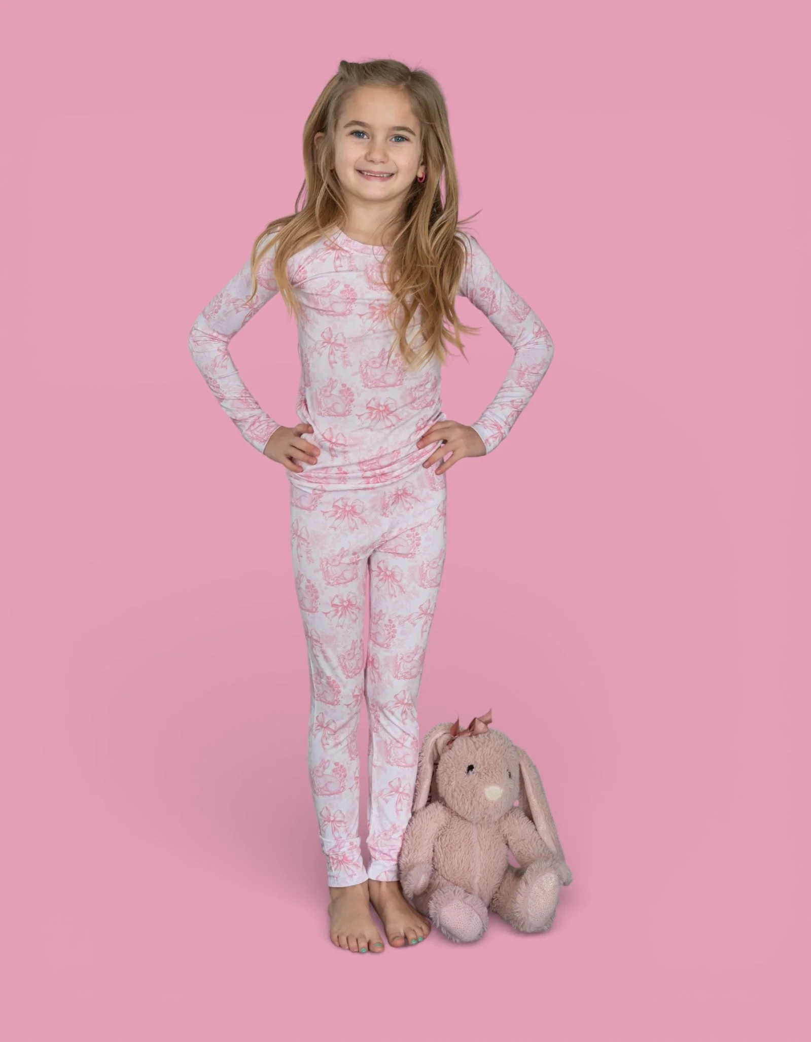 BLUSH BUNNY TOILE DREAM SET - Image 3