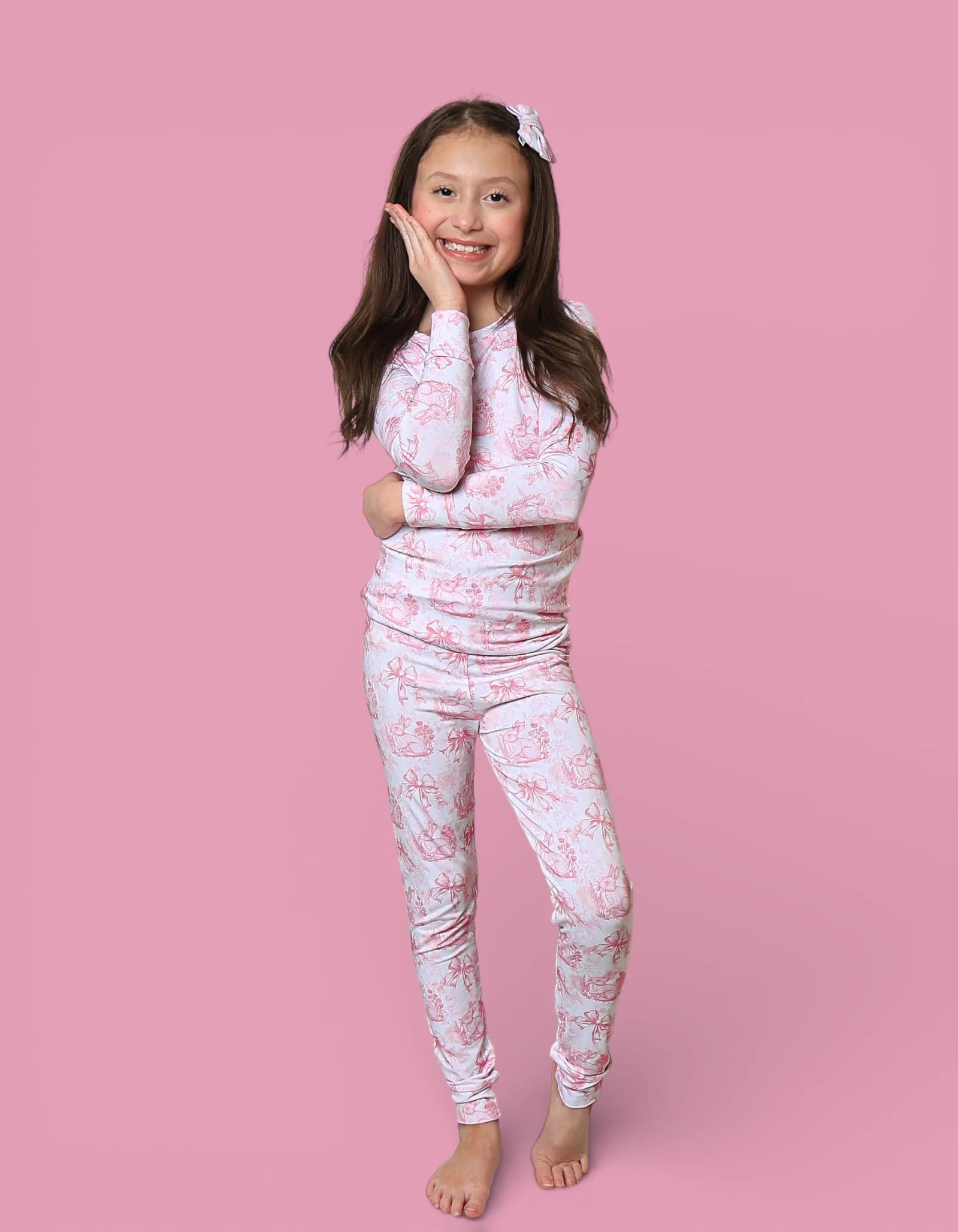 BLUSH BUNNY TOILE DREAM SET - Image 6