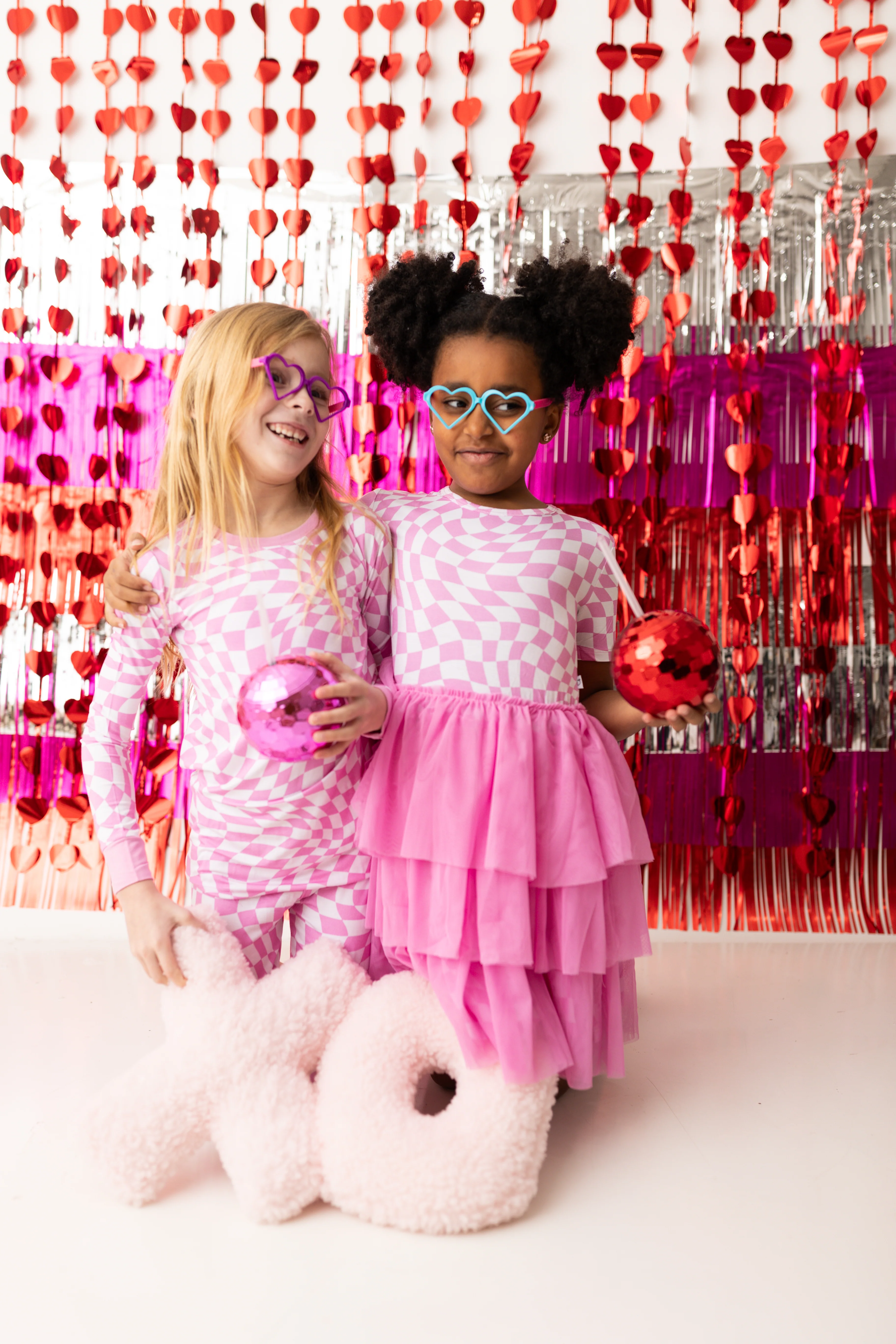 BUBBLEGUM WAVY CHECKERS DREAM TUTU DRESS - Image 3