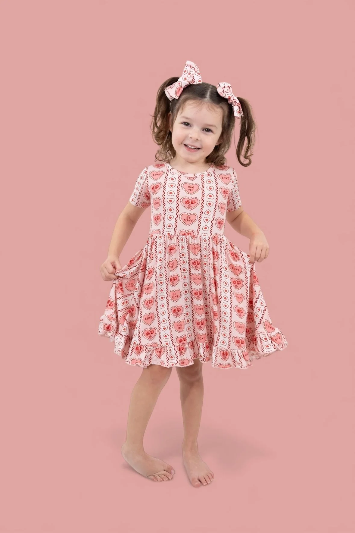 CANDY HEARTS DREAM RUFFLE DRESS - Image 10