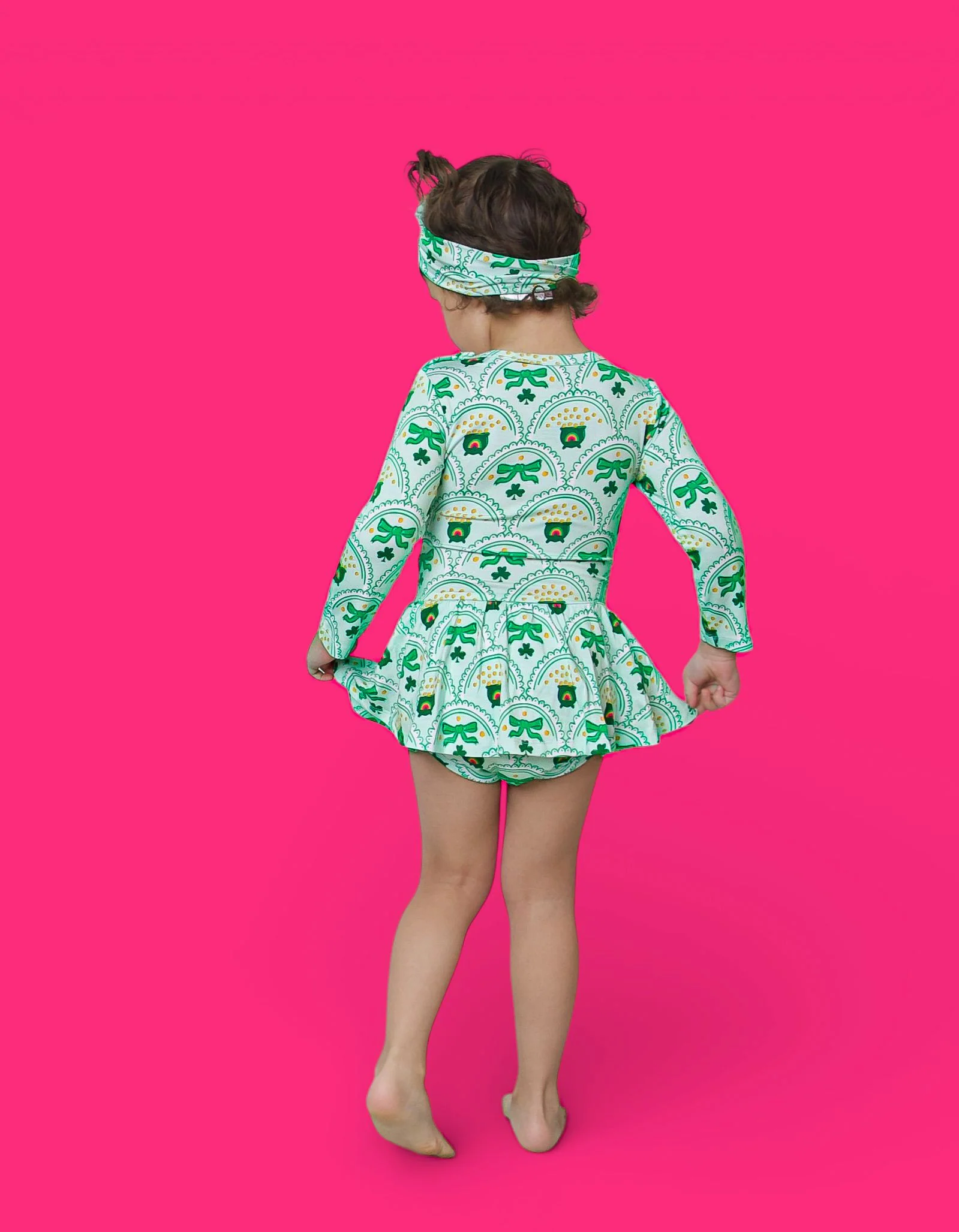 CLOVER & COINS DREAM BODYSUIT DRESS - Image 11