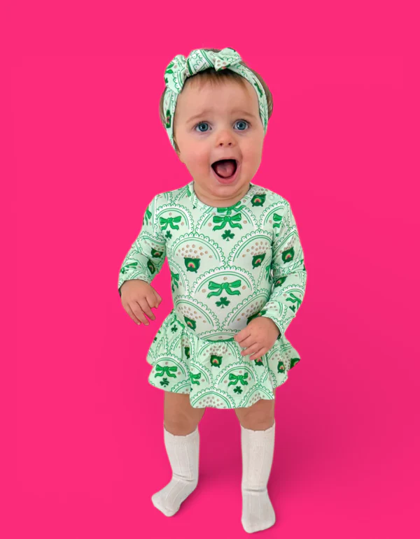 CLOVER & COINS DREAM BODYSUIT DRESS - Image 4