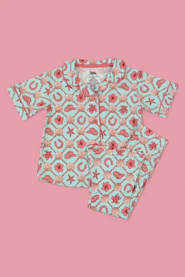 COASTAL COWGIRL DREAM GIRL'S FLARE SET - Image 2
