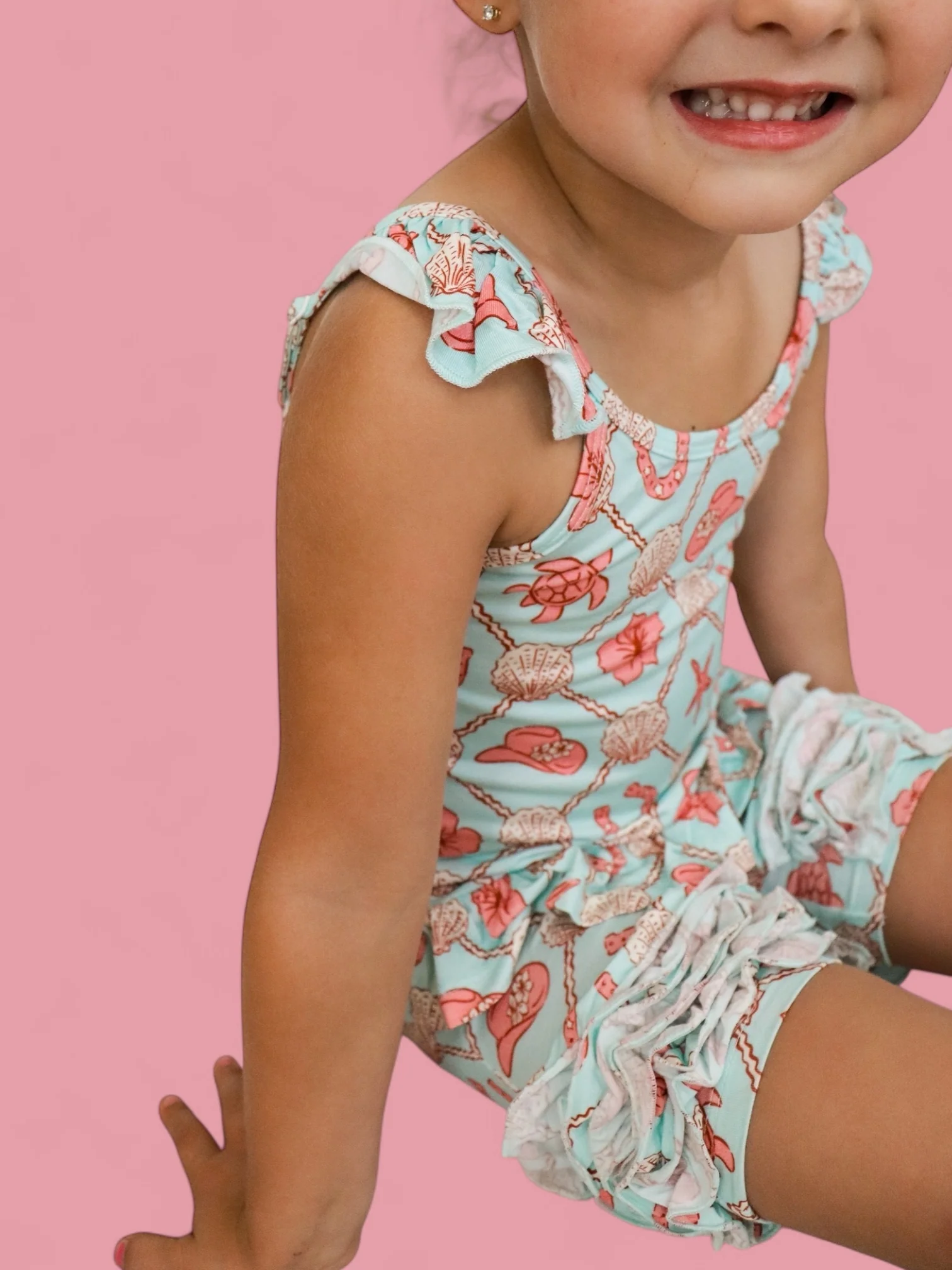 COASTAL COWGIRL DREAM RUFFLE SHORTS - Image 7