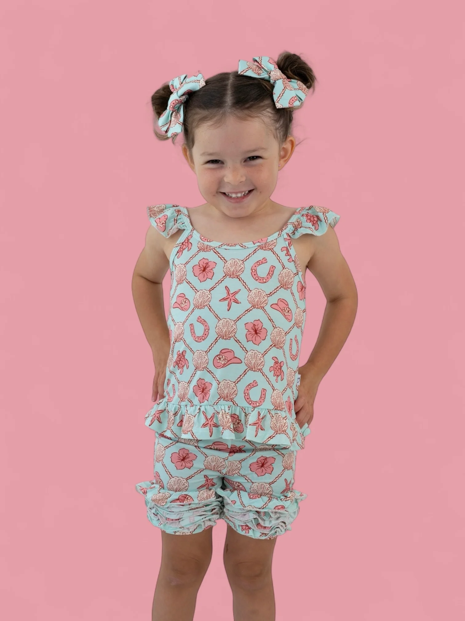 COASTAL COWGIRL DREAM RUFFLE TANK - Image 15