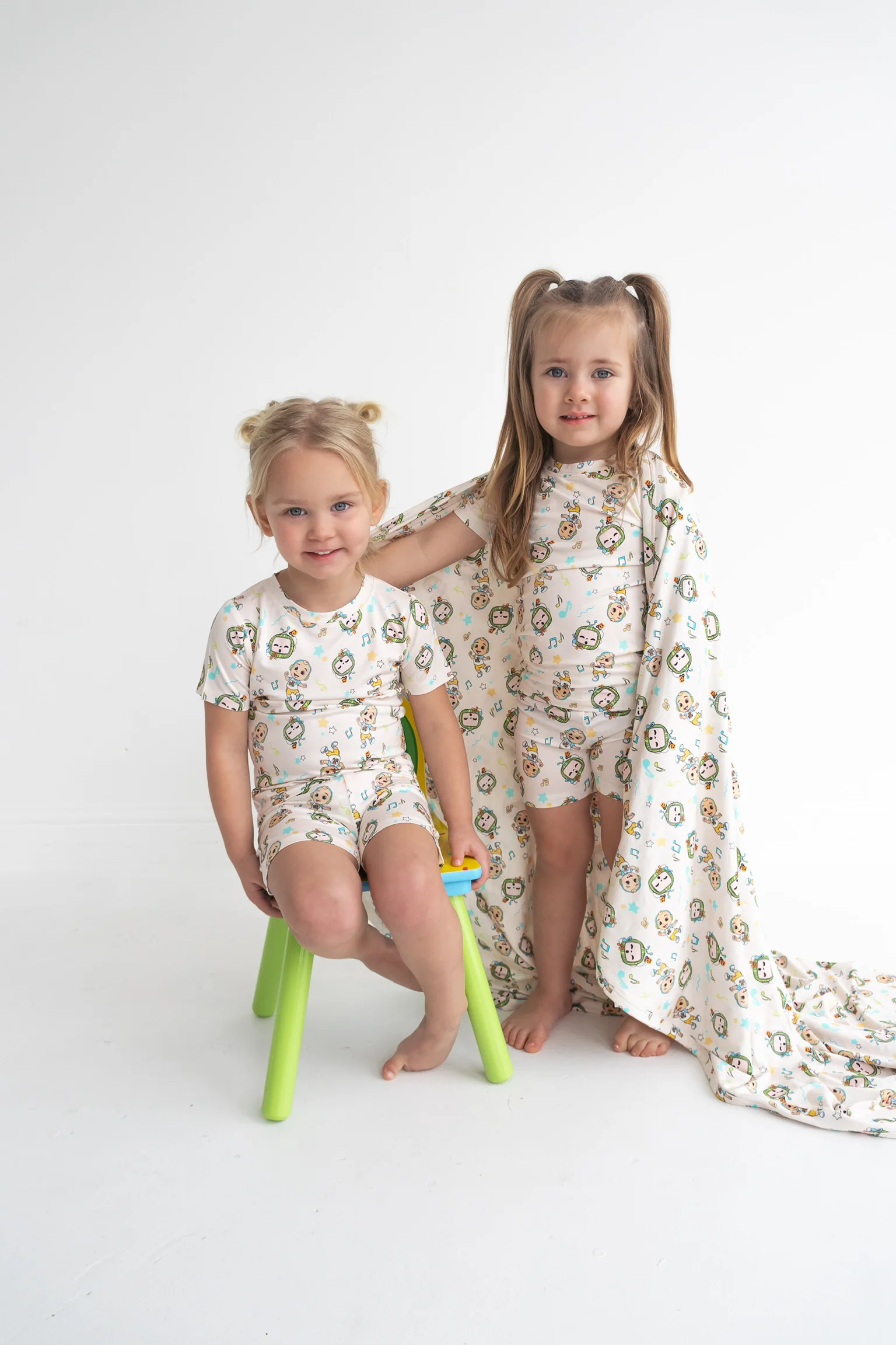 Dream Big Little Co x CoComelon JJ MUSICAL MELON DREAM SHORT SET - Image 10