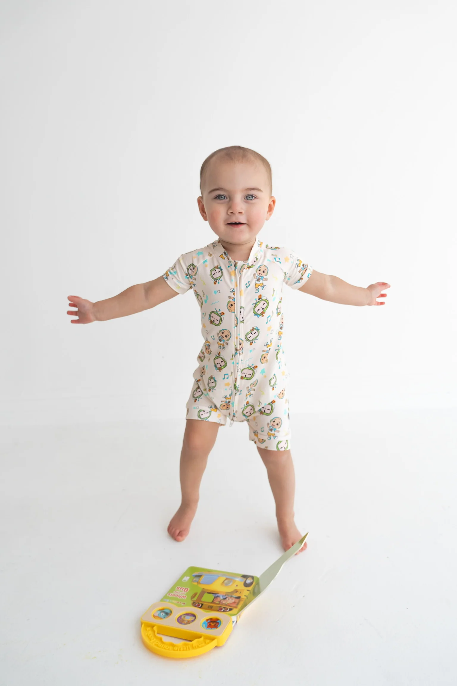 Dream Big Little Co x CoComelon JJ MUSICAL MELON DREAM SHORTIE - Image 10