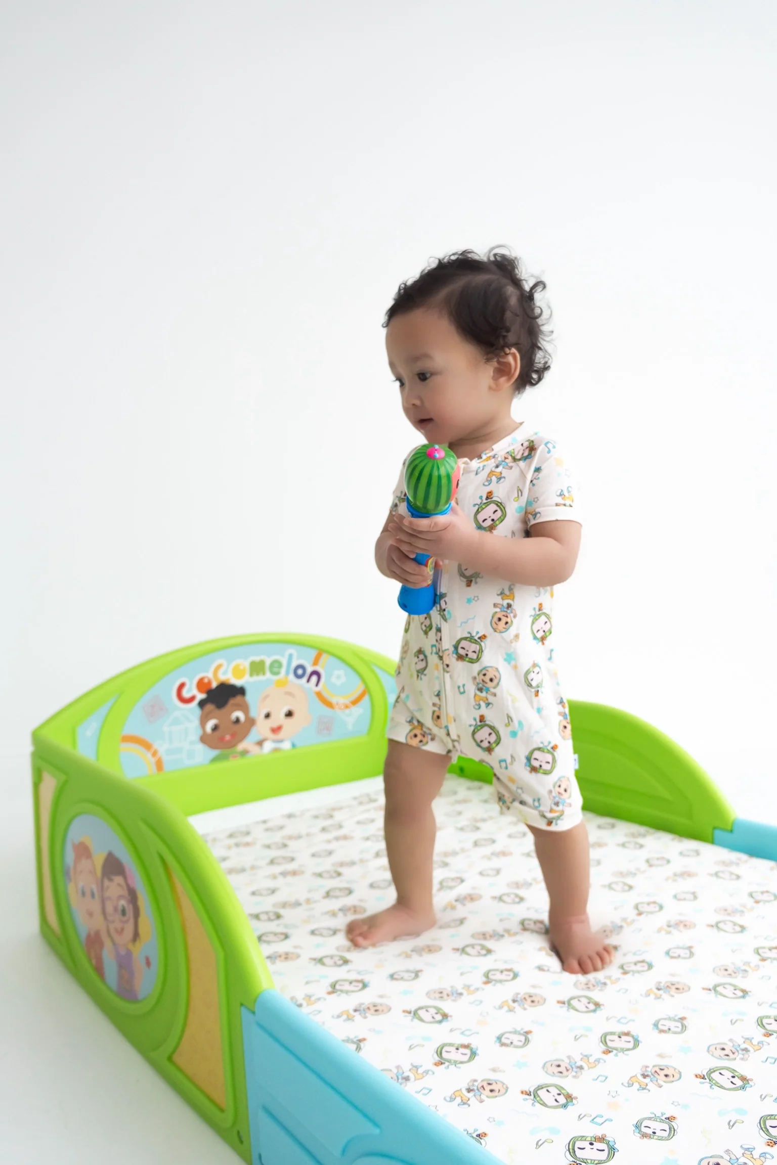 Dream Big Little Co x CoComelon JJ MUSICAL MELON DREAM SHORTIE - Image 11