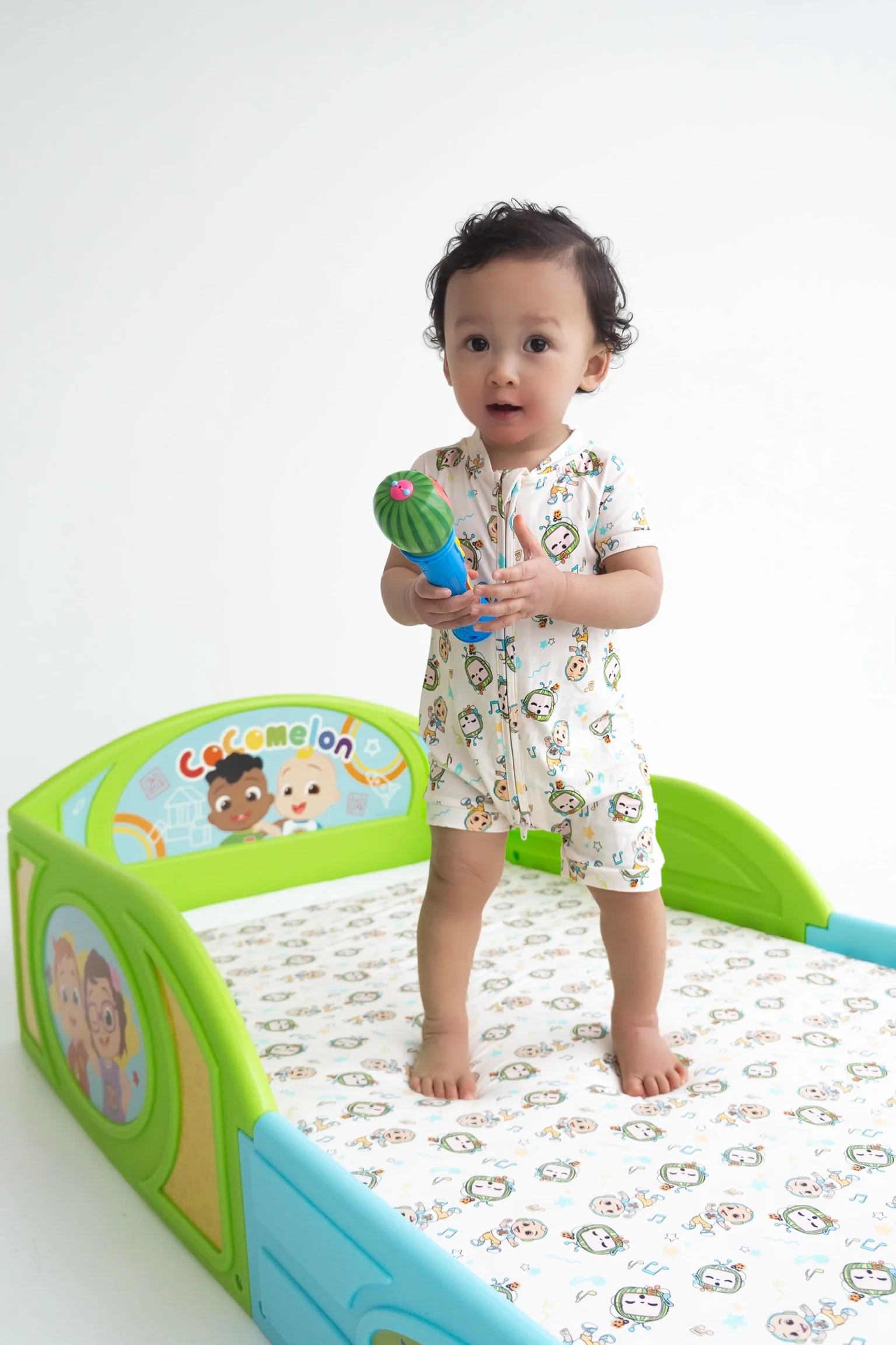 Dream Big Little Co x CoComelon JJ MUSICAL MELON DREAM SHORTIE - Image 13