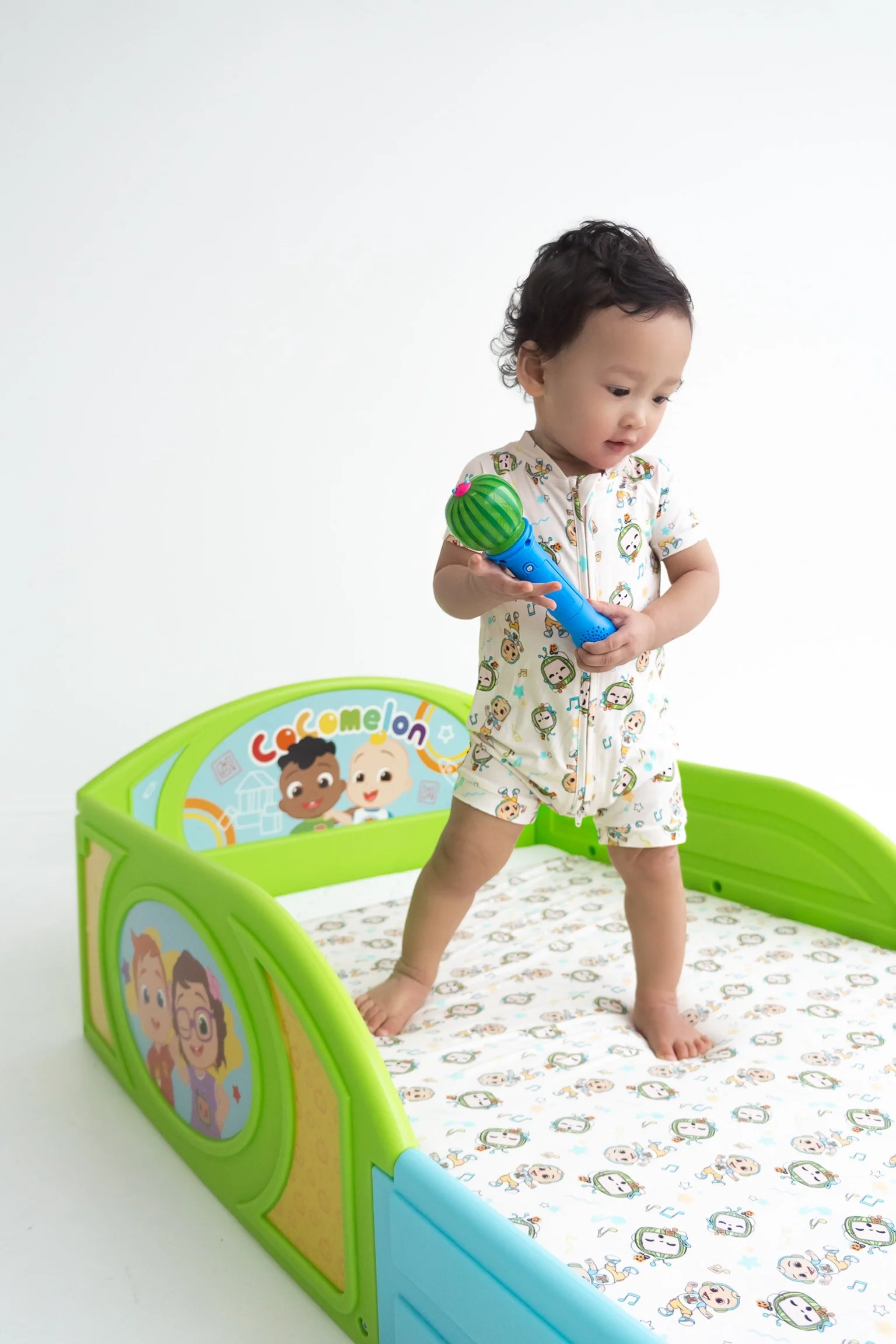 Dream Big Little Co x CoComelon JJ MUSICAL MELON DREAM SHORTIE - Image 15