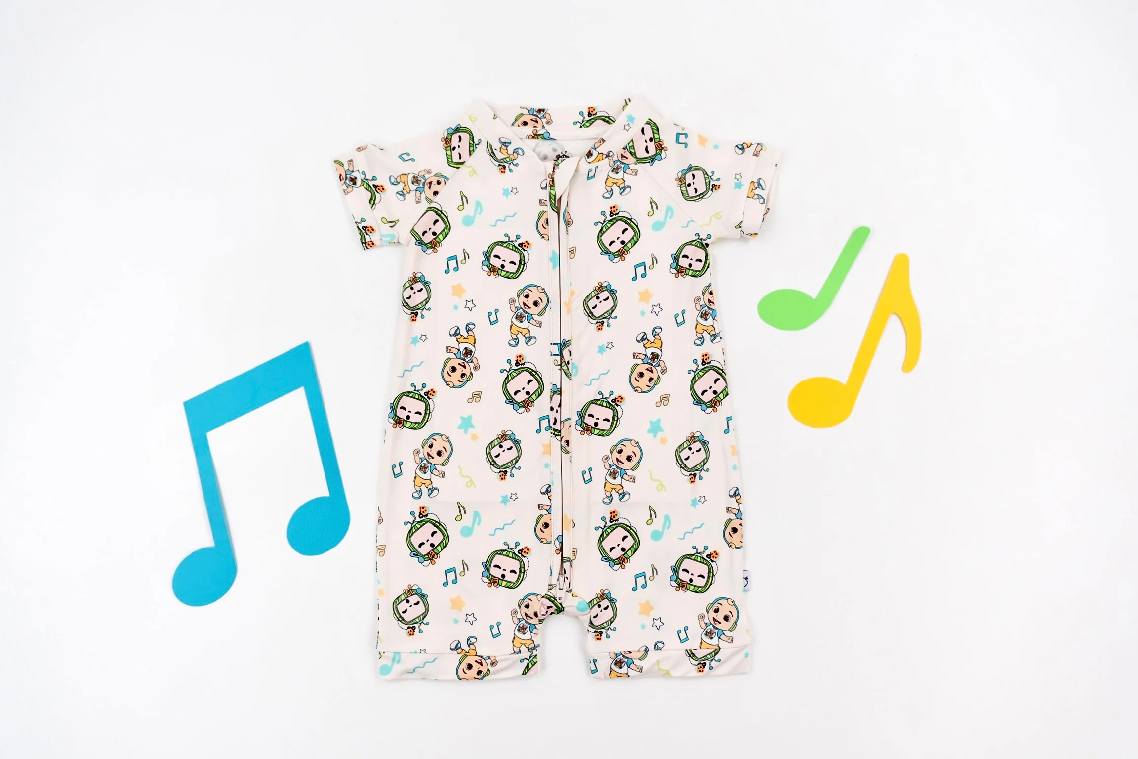 Dream Big Little Co x CoComelon JJ MUSICAL MELON DREAM SHORTIE - Image 4