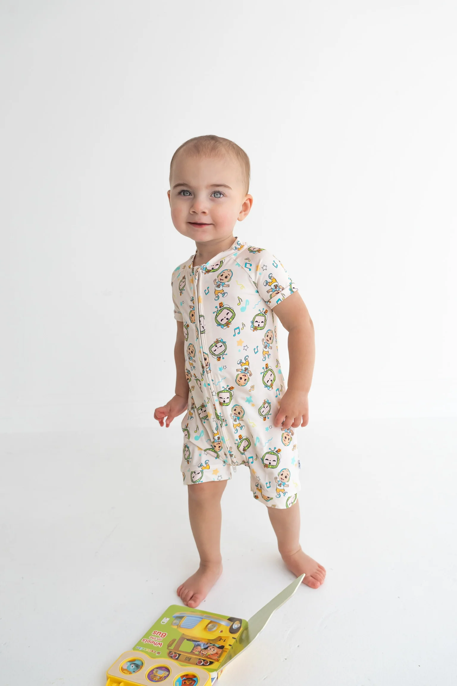 Dream Big Little Co x CoComelon JJ MUSICAL MELON DREAM SHORTIE - Image 5