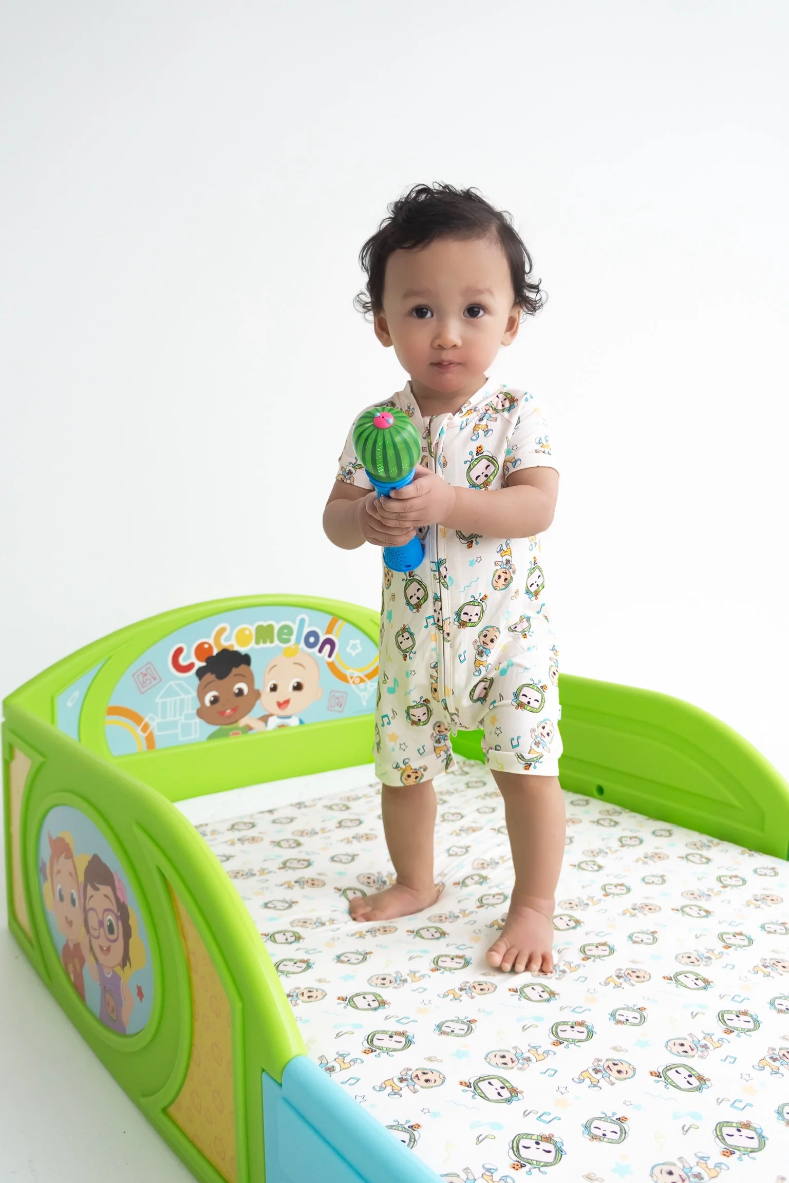 Dream Big Little Co x CoComelon JJ MUSICAL MELON DREAM SHORTIE - Image 8