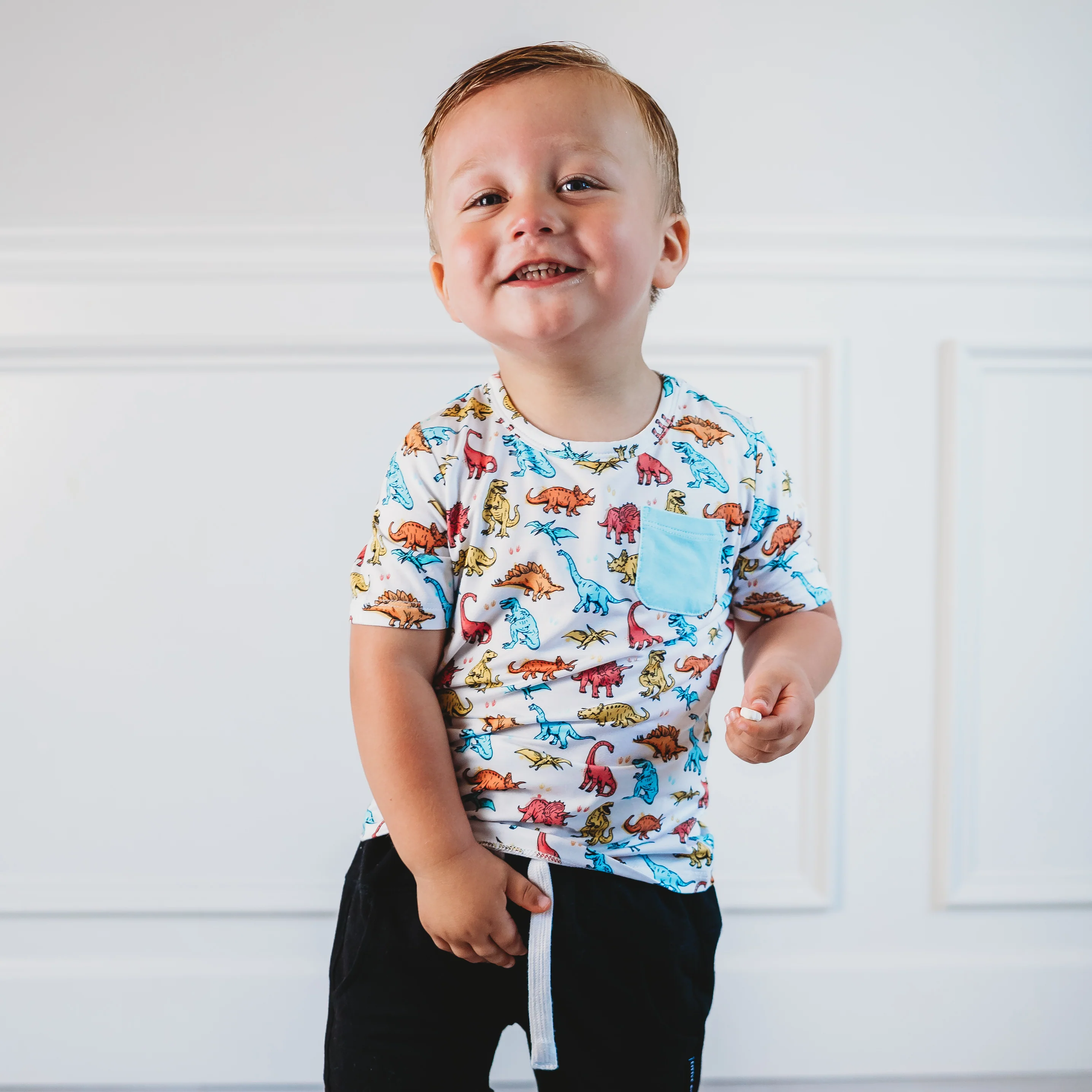 COLOR ME DINO DREAM POCKET TEE - Image 6