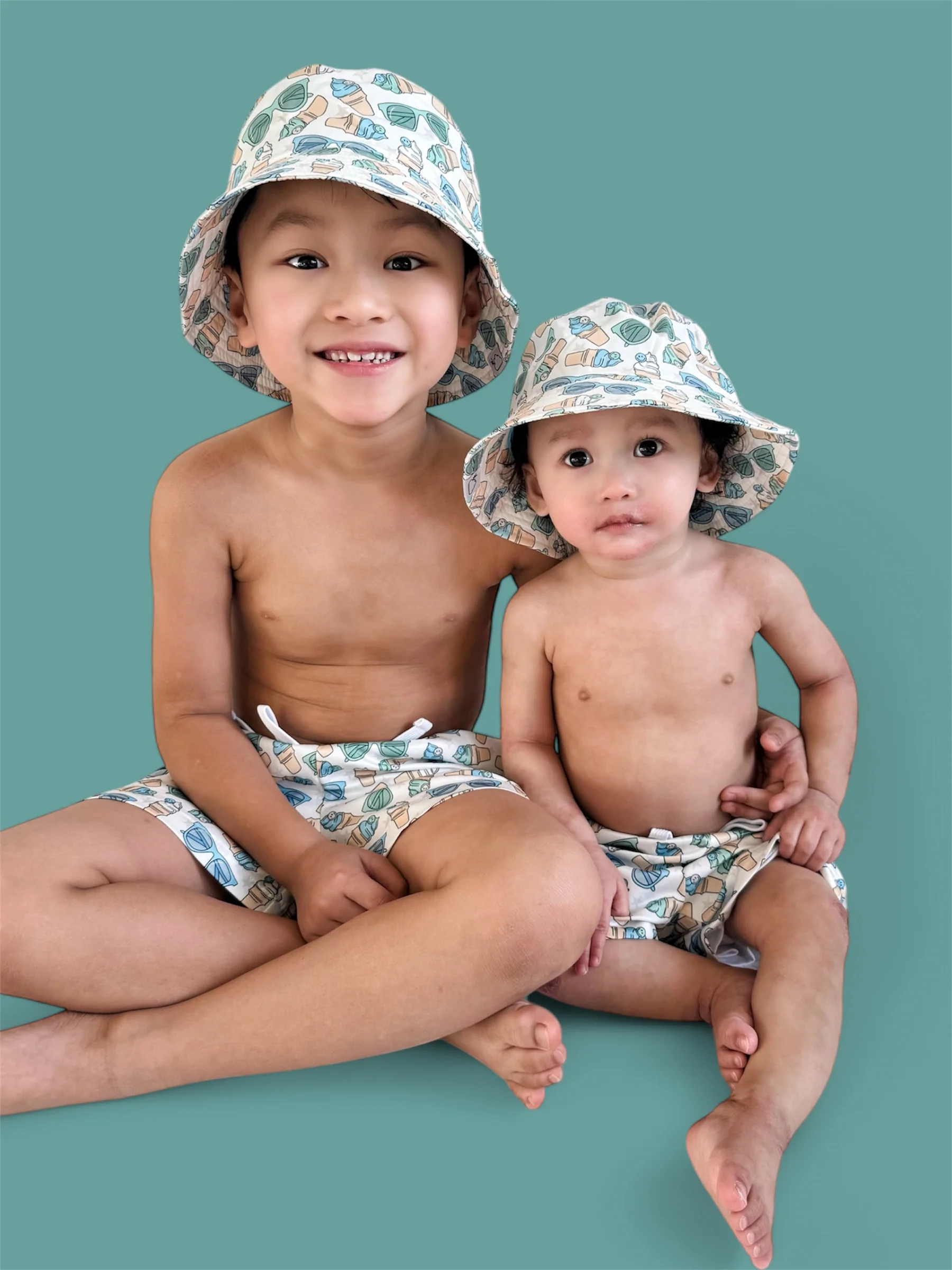 COOL SUMMER DREAM SWIM TRUNKS - Image 3