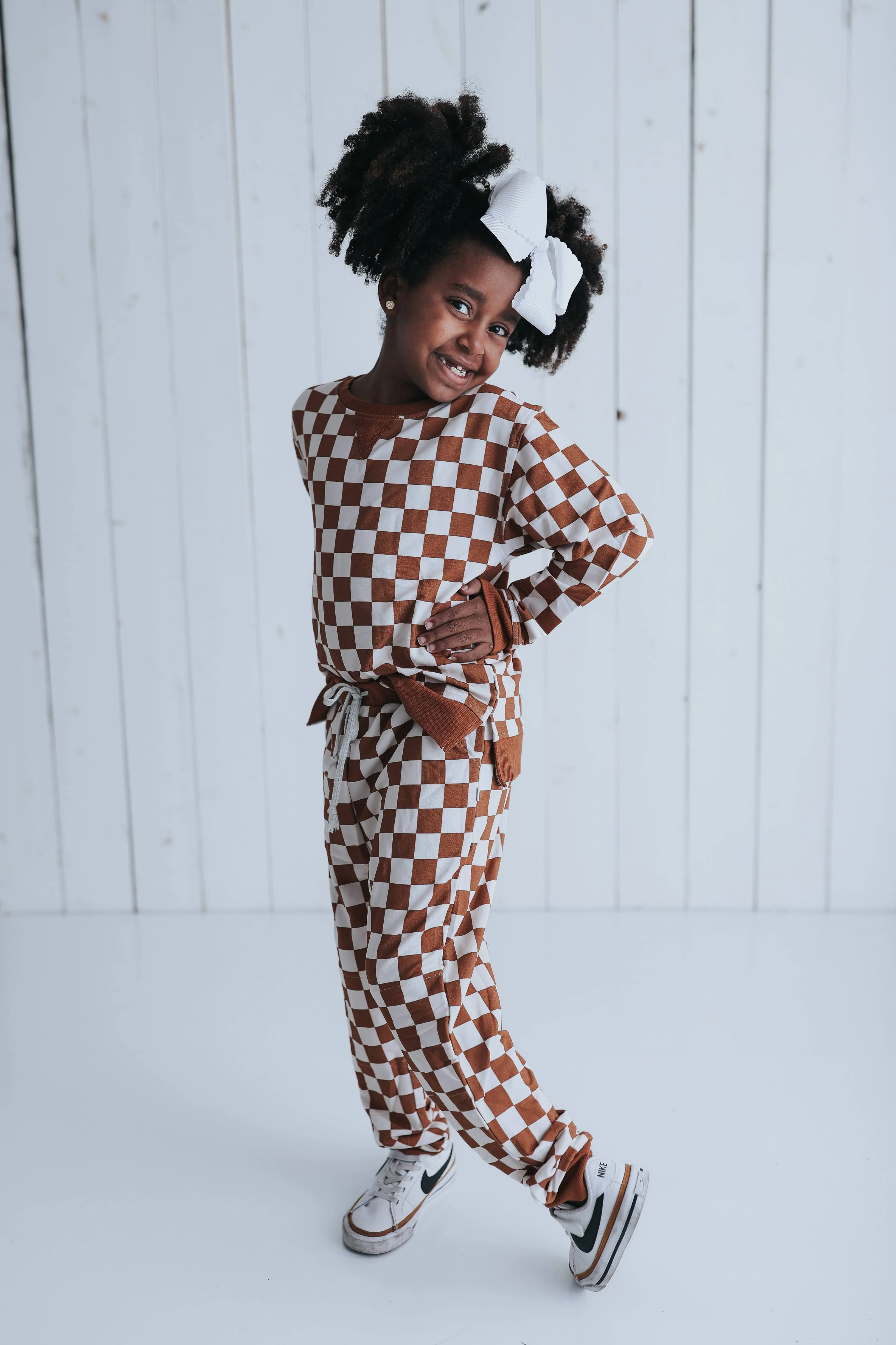 COPPER CHECKERS DREAM PULLOVER - Image 10