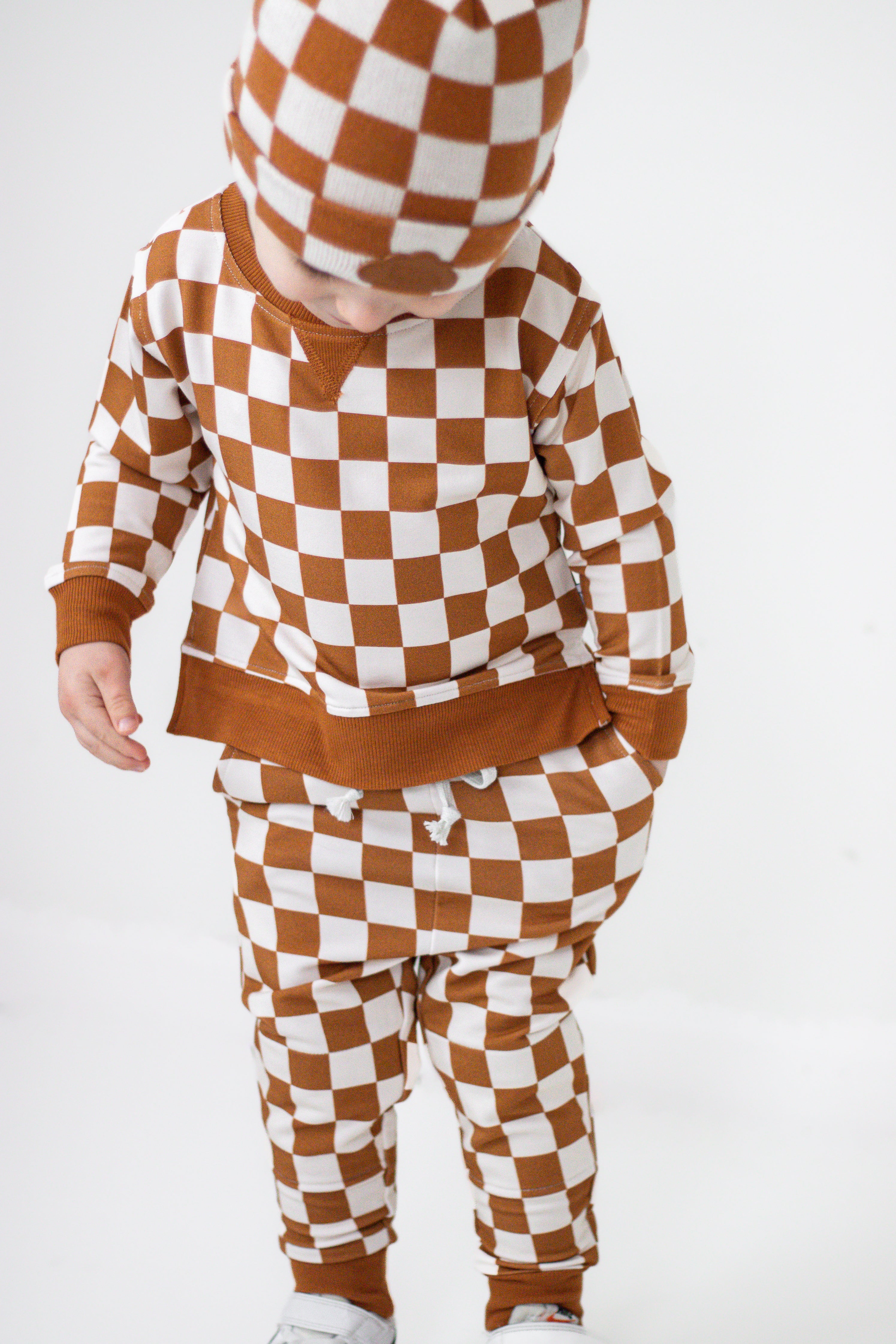 COPPER CHECKERS DREAM PULLOVER - Image 12