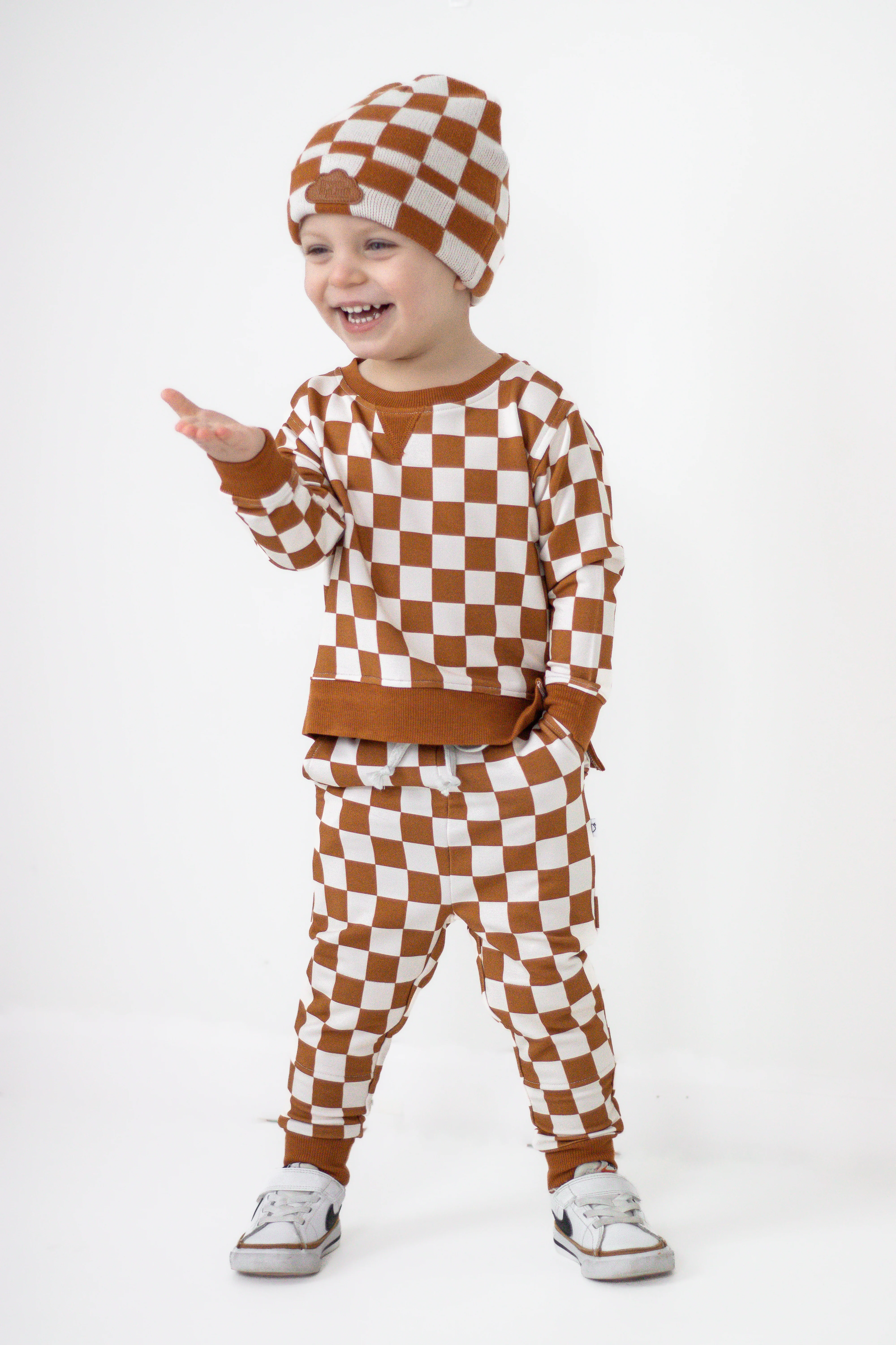 COPPER CHECKERS DREAM PULLOVER - Image 13