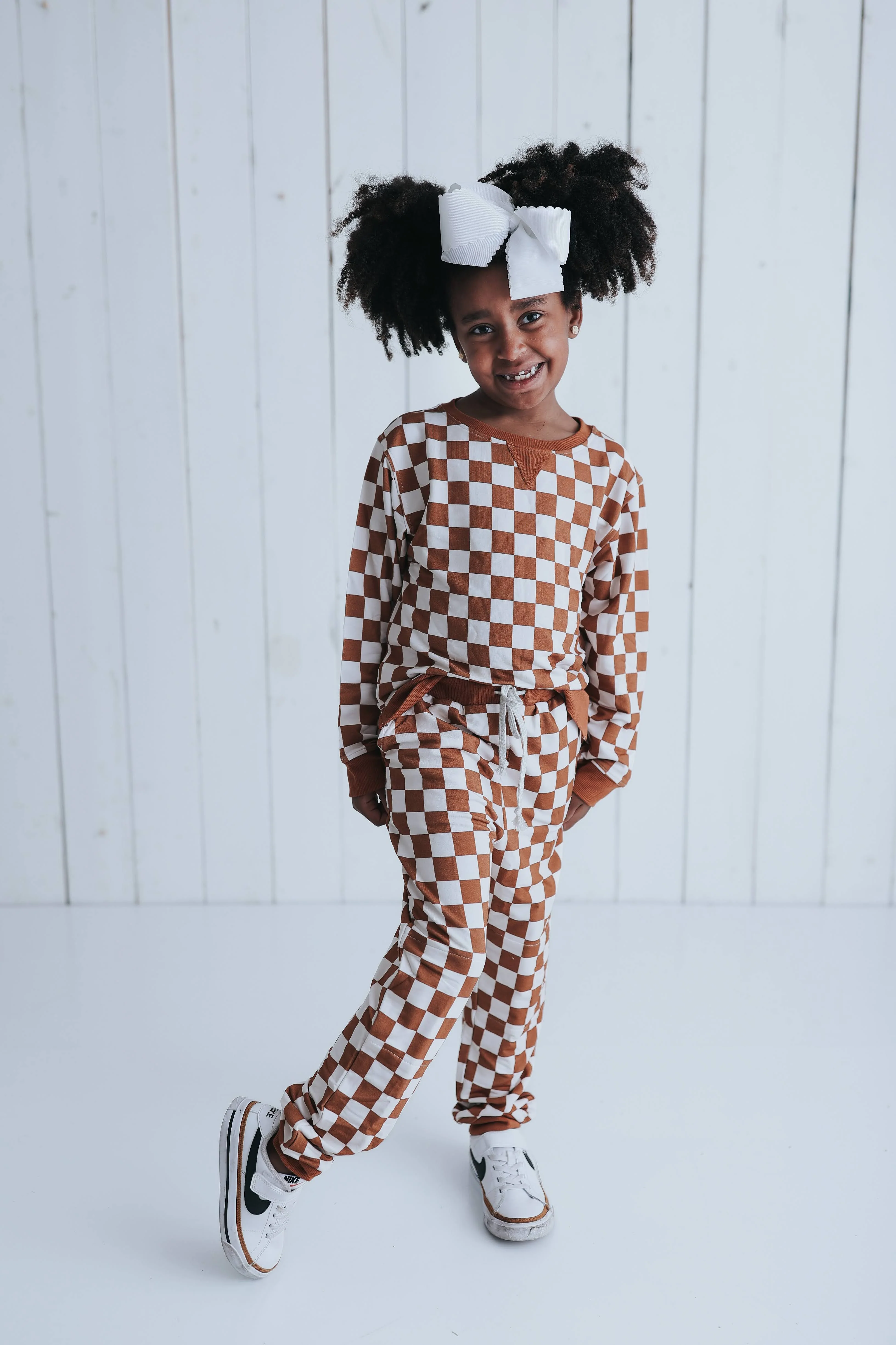 COPPER CHECKERS DREAM PULLOVER - Image 8