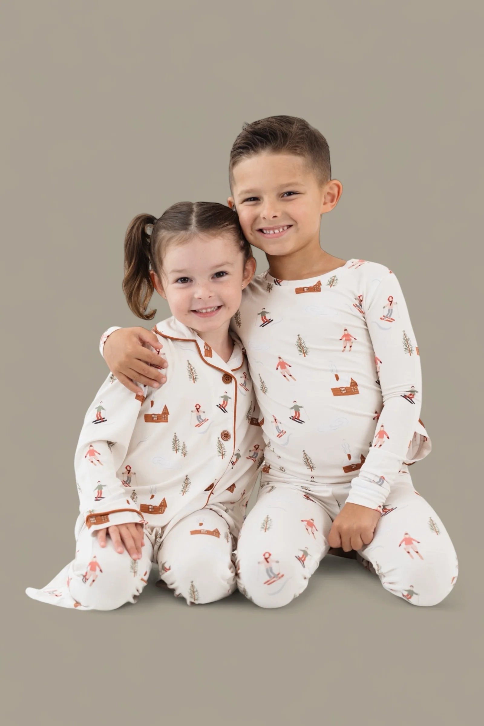 COZY CHALET DREAM GIRL'S FLARE SET - Image 16