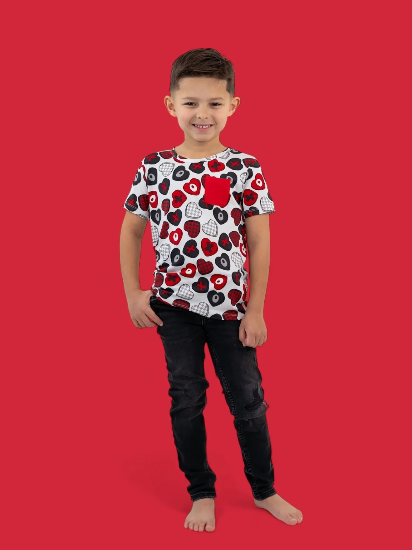CROSS MY HEART DREAM POCKET TEE - Image 8