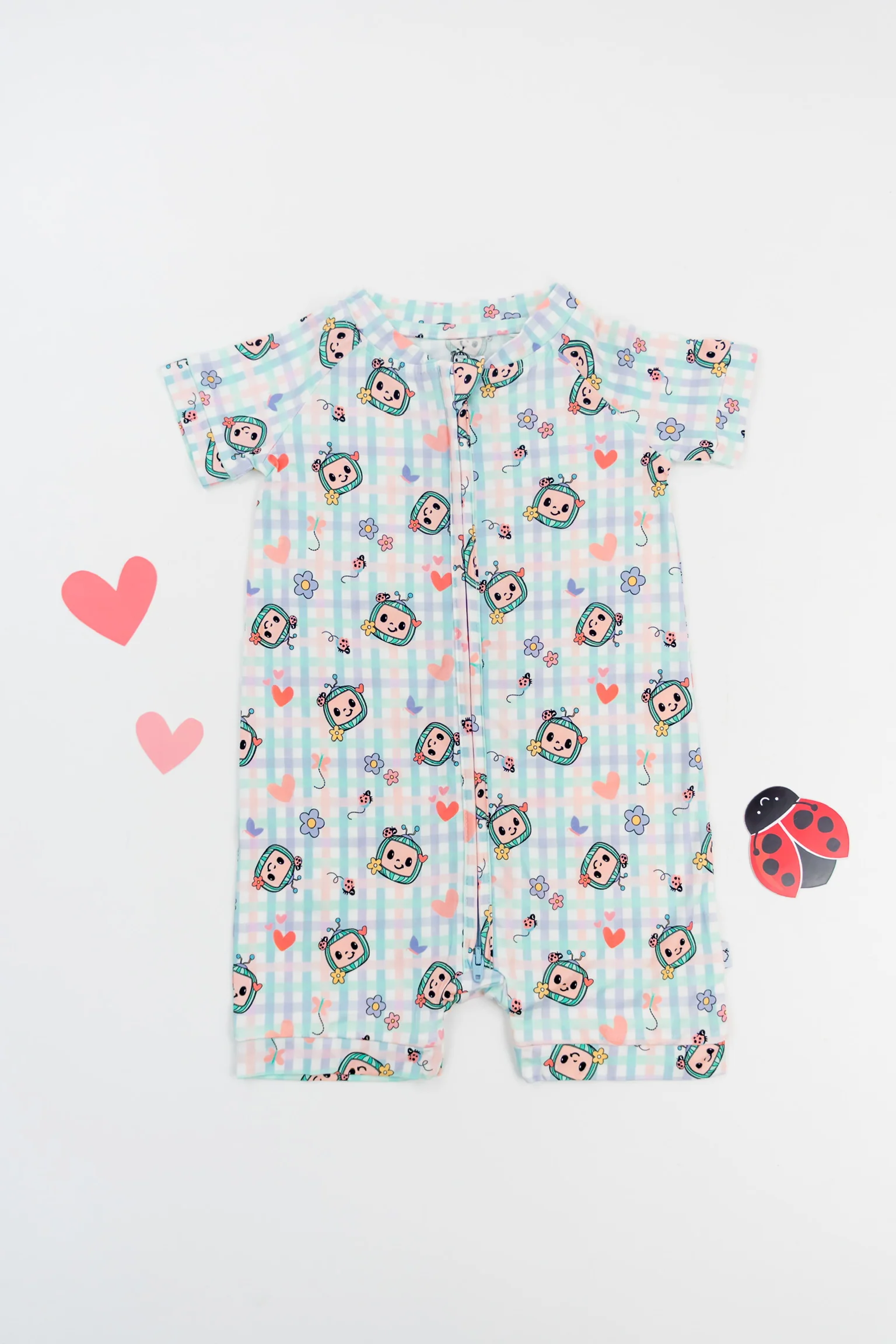 Dream Big Little Co x CoComelon SPRINGTIME MELON DREAM SHORTIE - Image 3