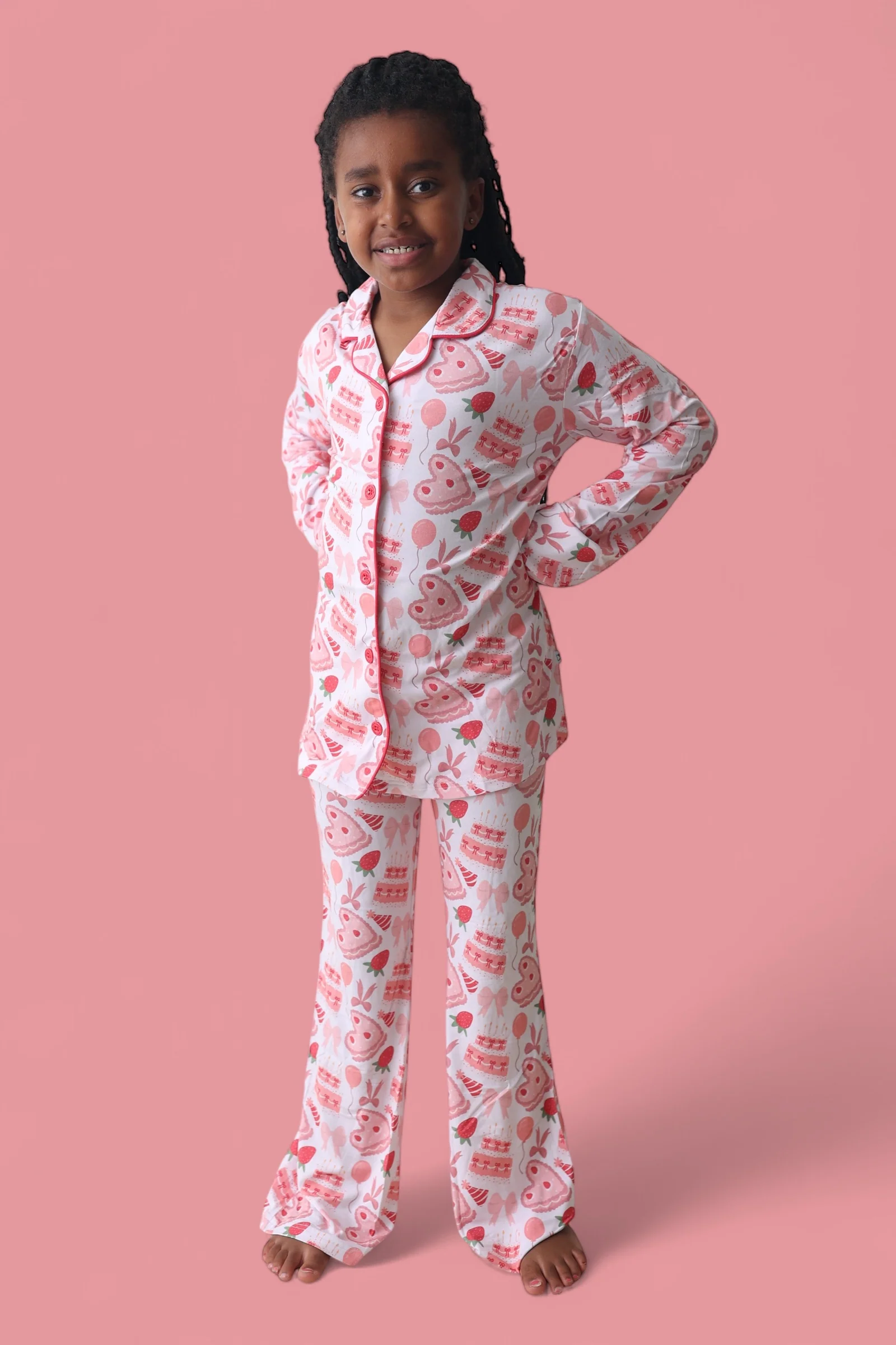 BERRY SWEET BIRTHDAY DREAM GIRL'S FLARE SET - Image 12