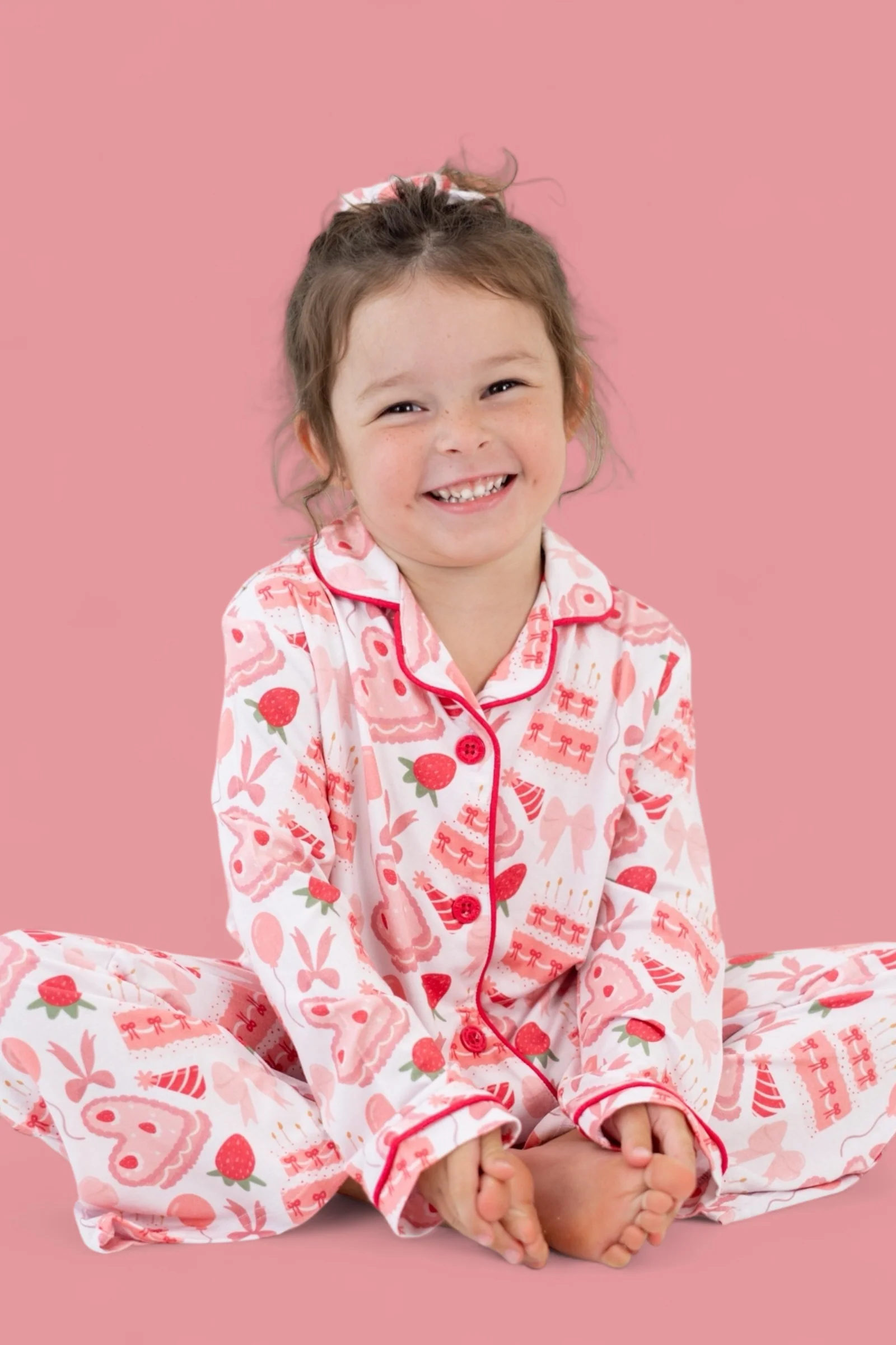BERRY SWEET BIRTHDAY DREAM GIRL'S FLARE SET - Image 4