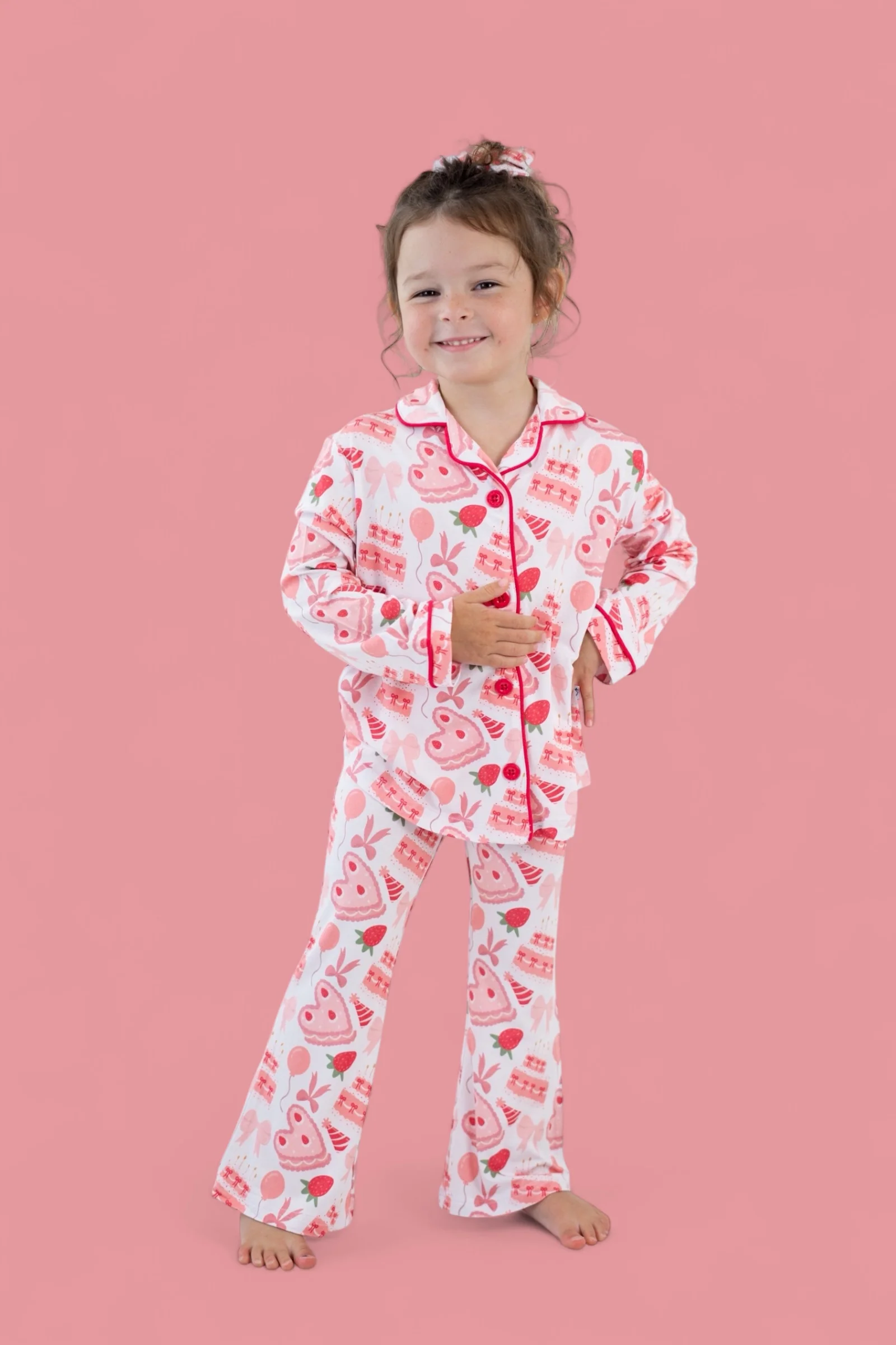 BERRY SWEET BIRTHDAY DREAM GIRL'S FLARE SET - Image 5