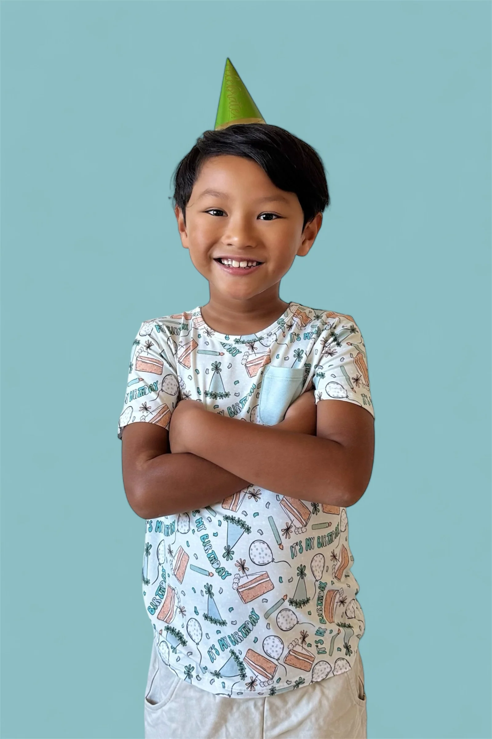BIRTHDAY BASH DREAM POCKET TEE - Image 4