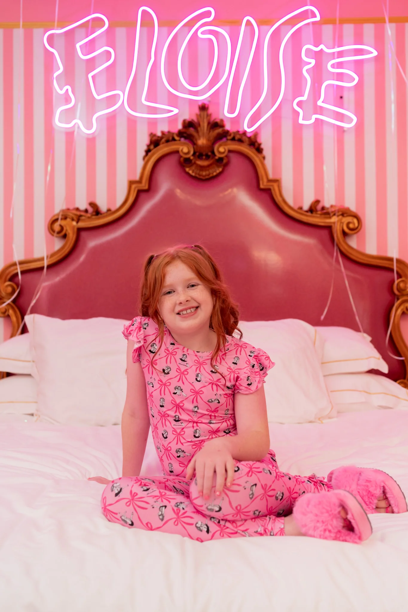 ELOISE ROYAL RIBBONS DREAM SLEEP PANTS - Image 9