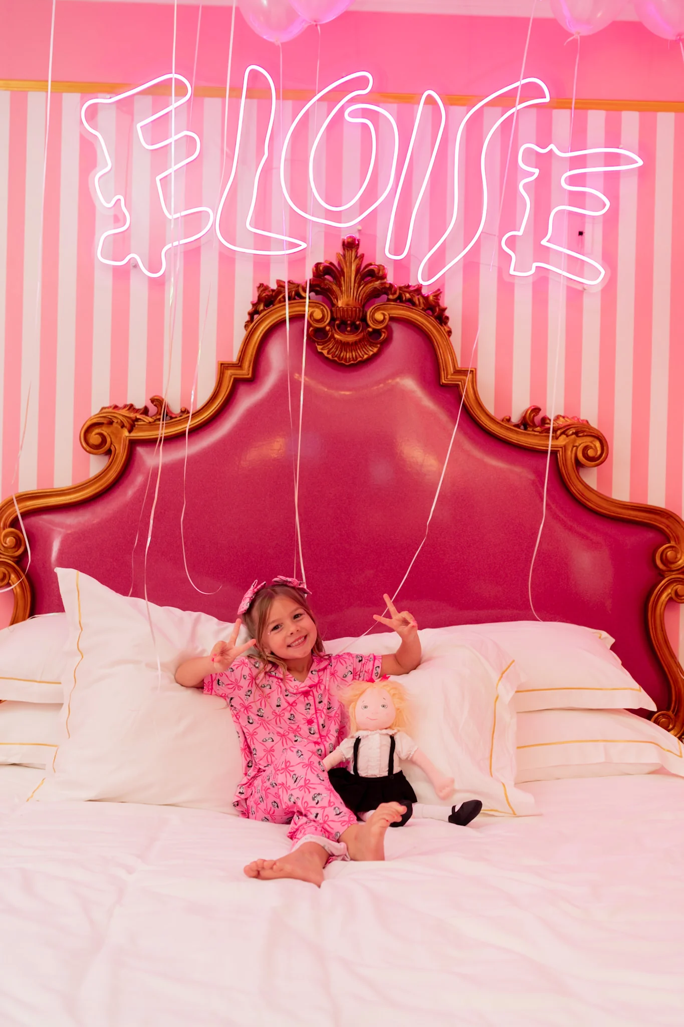 ELOISE ROYAL RIBBONS DREAM GIRL'S FLARE SET - Image 10