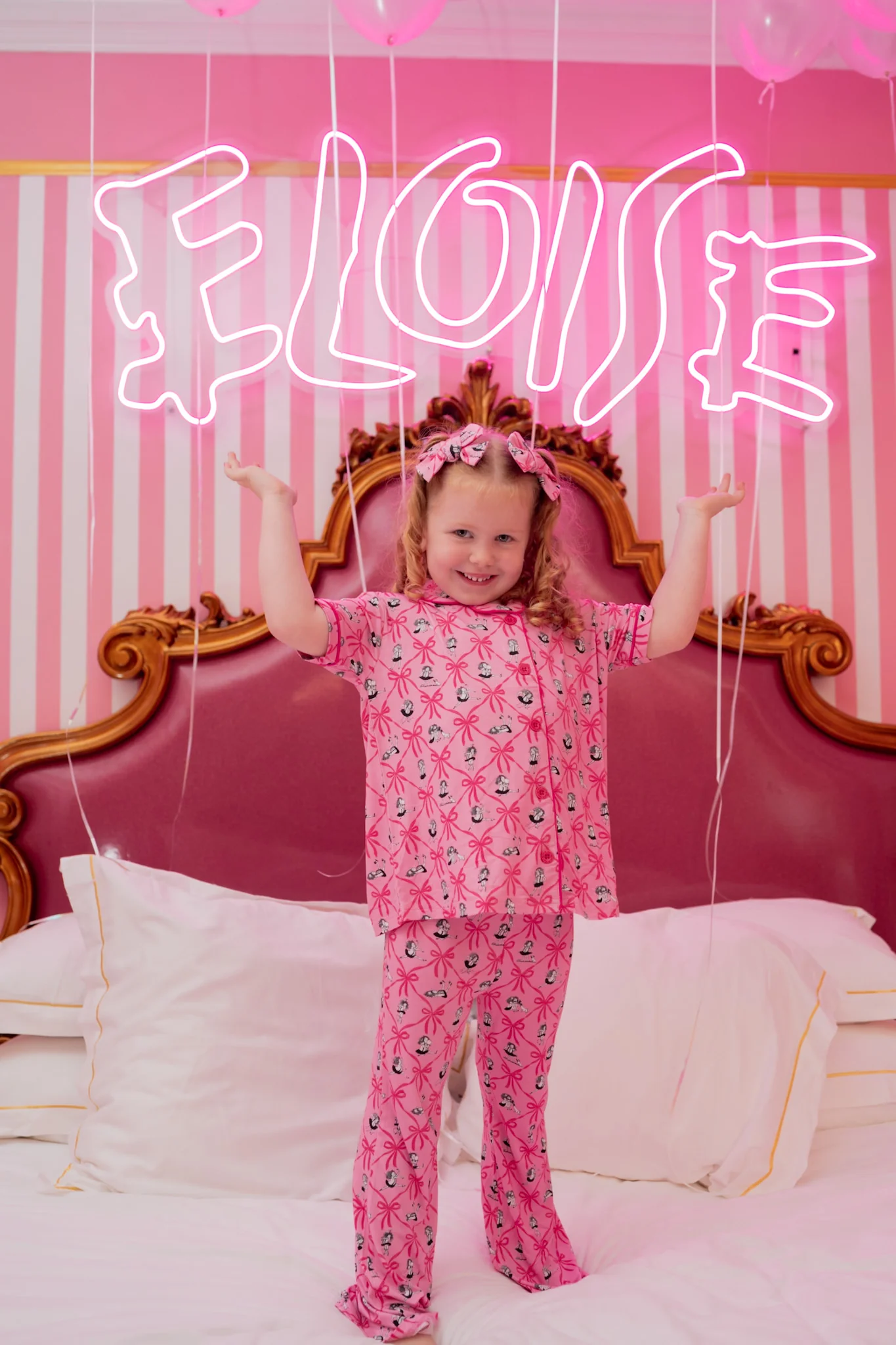 ELOISE ROYAL RIBBONS DREAM GIRL'S FLARE SET - Image 4