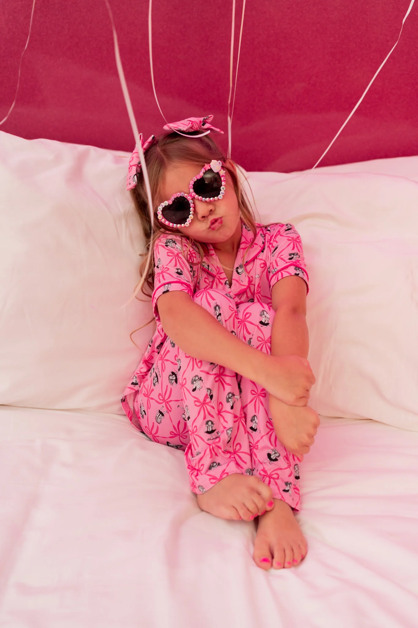 ELOISE ROYAL RIBBONS DREAM GIRL'S FLARE SET - Image 6