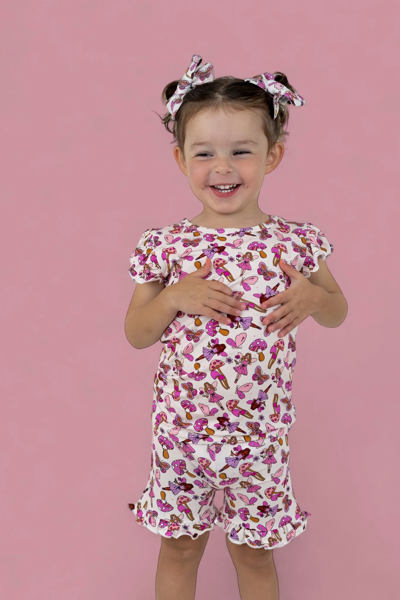 EXCLUSIVE FAIRY FRIENDS DREAM RUFFLE SHORT SET - Image 10