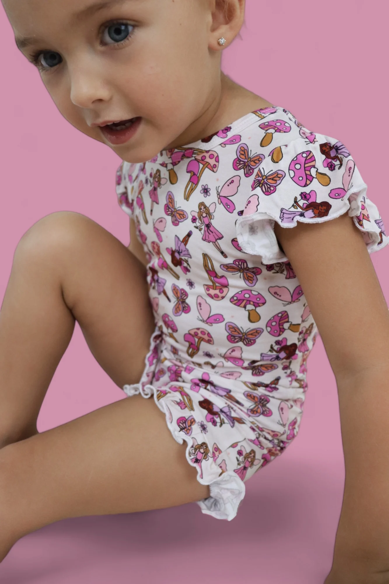 EXCLUSIVE FAIRY FRIENDS DREAM RUFFLE SHORT SET - Image 11