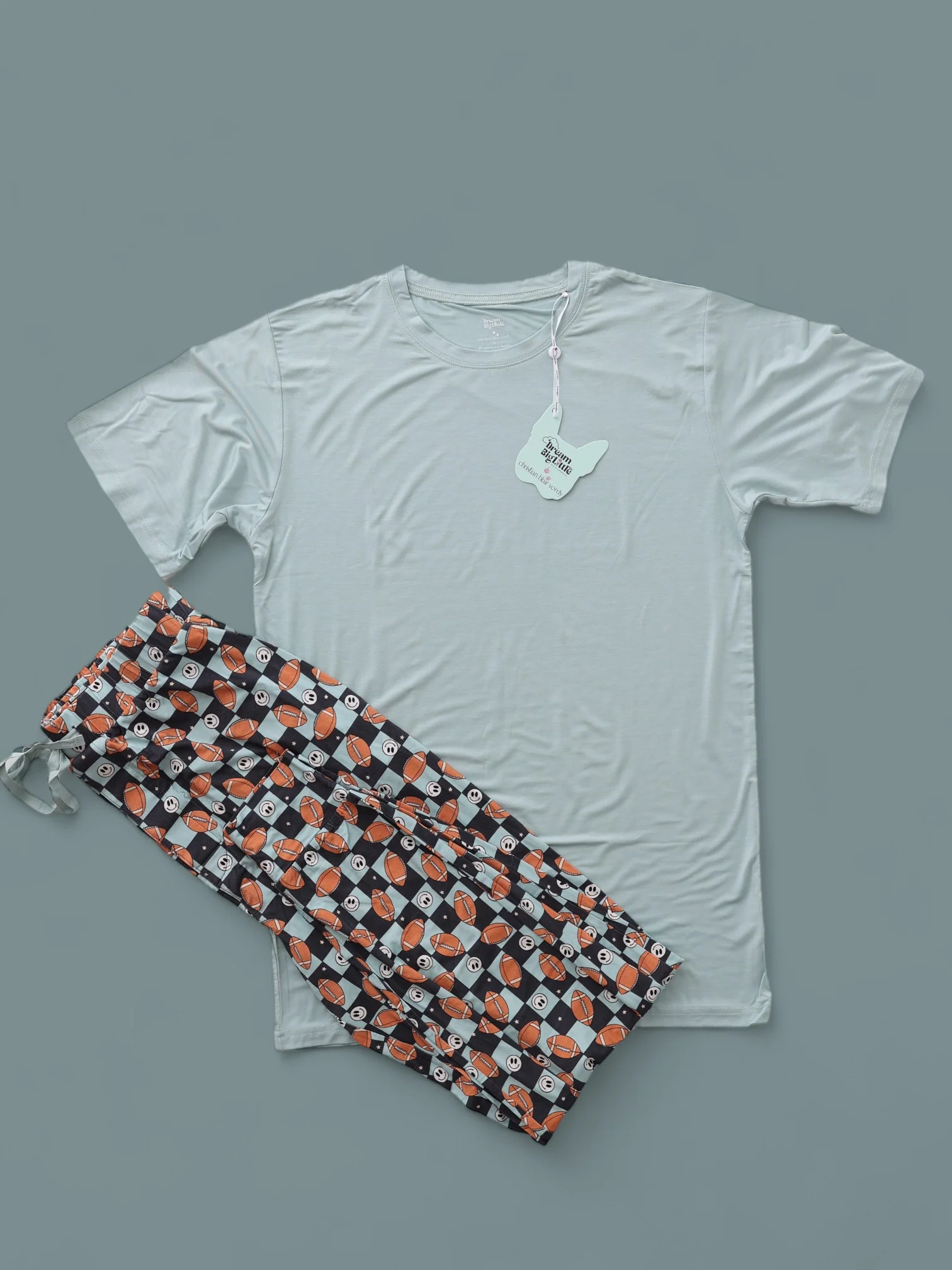 EXCLUSIVE LUKE'S FANTASY FOOTBALL SHORT SLEEVE MEN'S DREAM JOGGER SET - Image 9